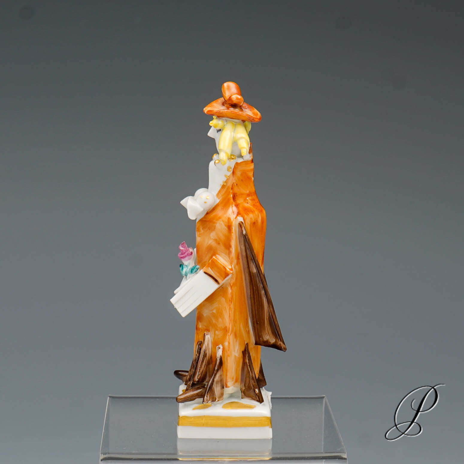 Figur Meissen von Peter Strang Meissen 1.Wahl "Gretchen aus der Faustgruppe" – Bild 3