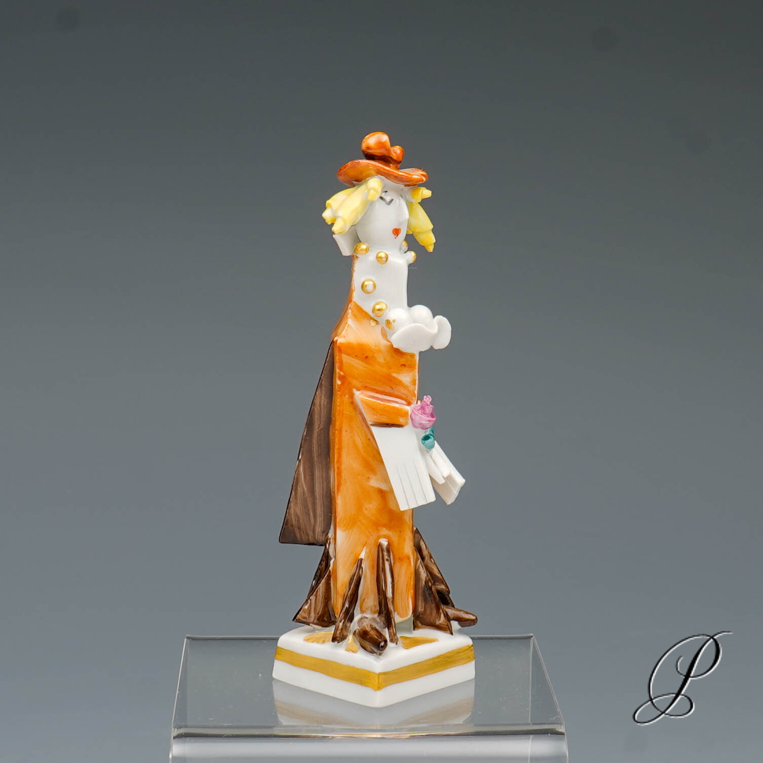 Figur Meissen von Peter Strang Meissen 1.Wahl "Gretchen aus der Faustgruppe" – Bild 8