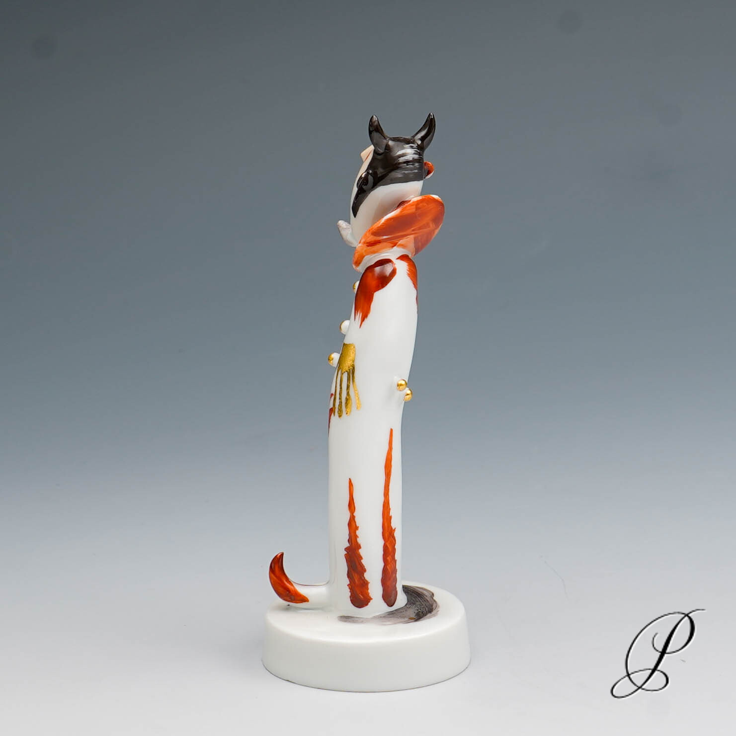 Kleinplastik Meissen "Faust und Mephisto" von Olaf Fieber – Bild 11