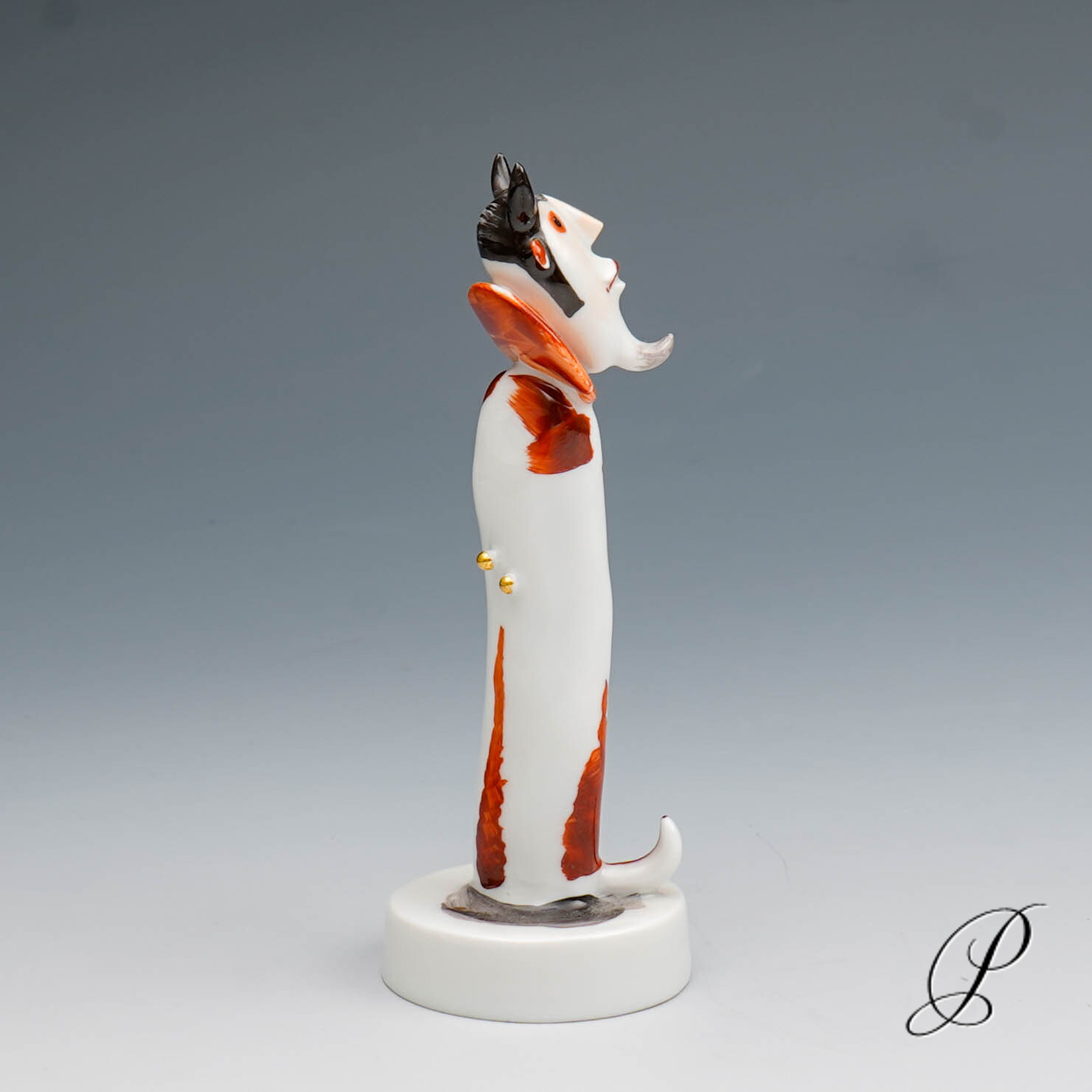 Kleinplastik Meissen "Faust und Mephisto" von Olaf Fieber – Bild 13