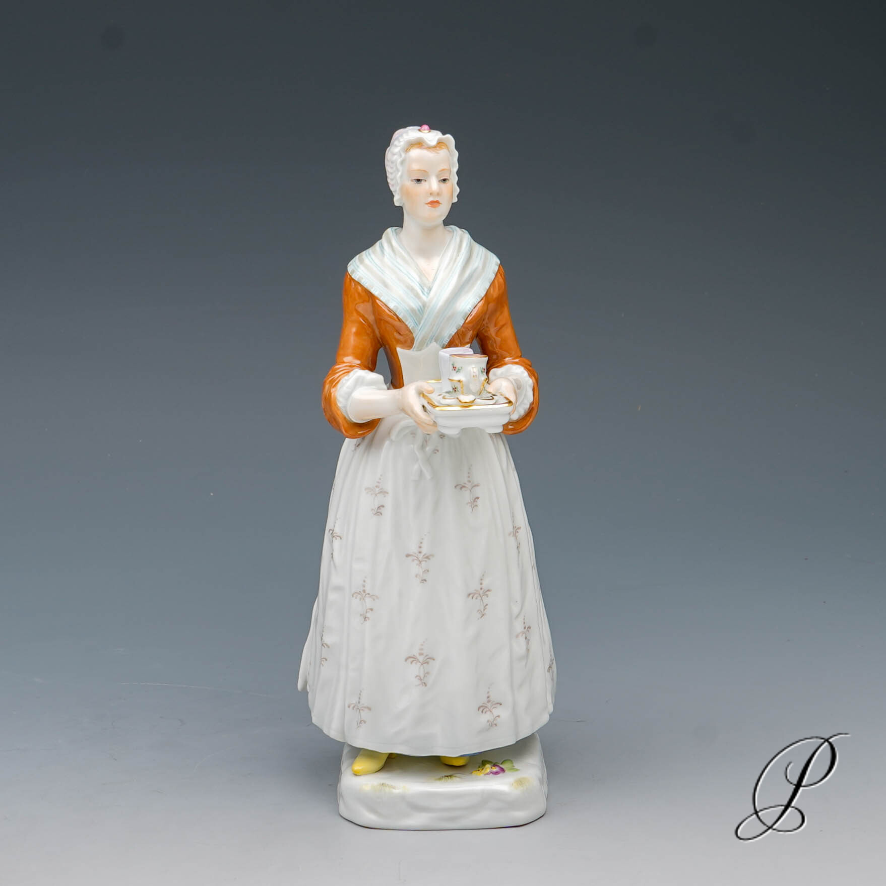 Figur Meissen 1.Wahl Schokoladenmädchen – Bild 2