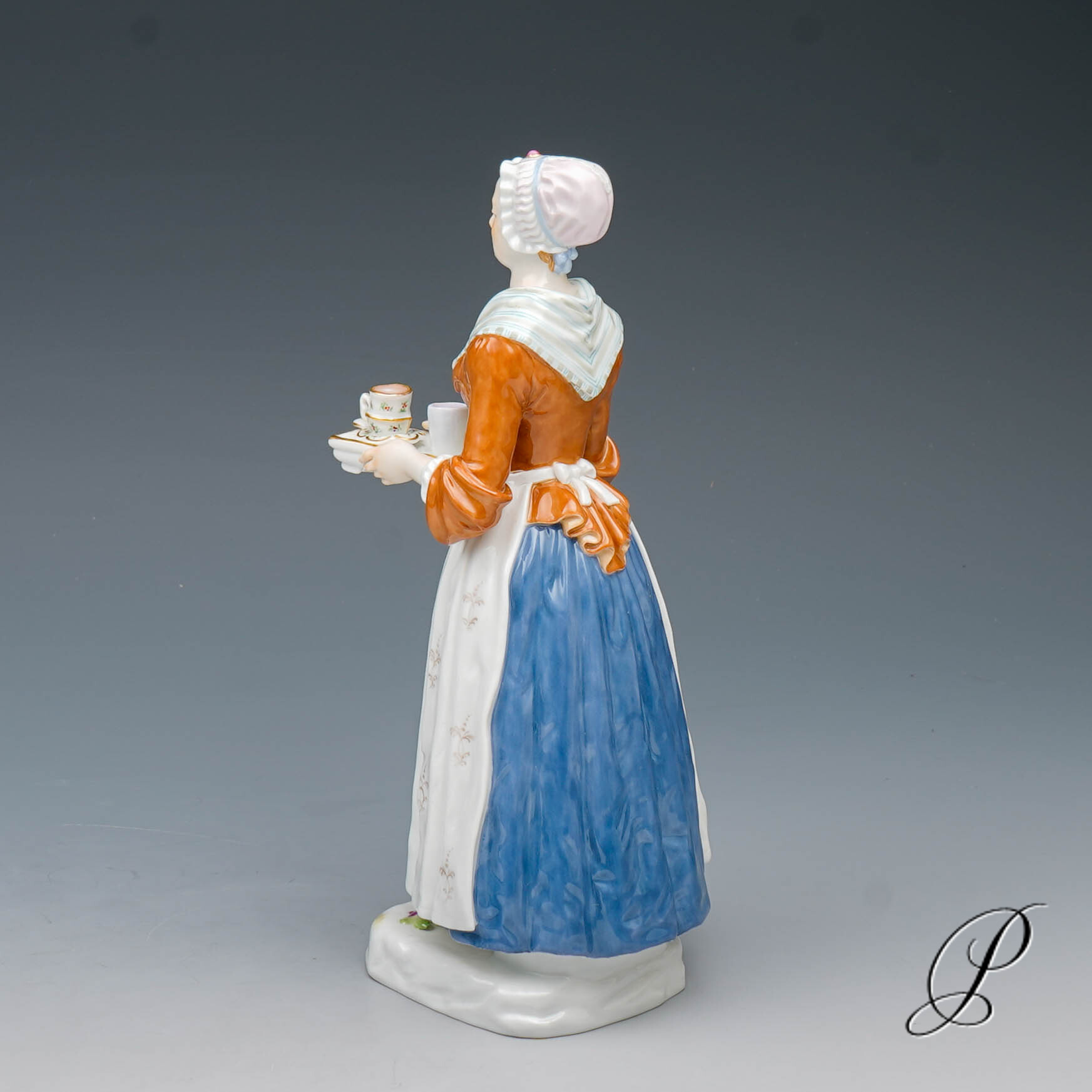 Figur Meissen 1.Wahl Schokoladenmädchen – Bild 6