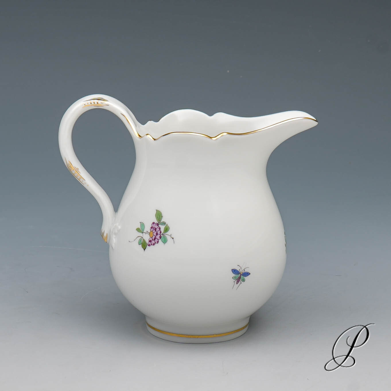 Kaffeeservice Meissen 1.Wahl Indische Fels, Blumen und Vogelmalerei – Bild 14