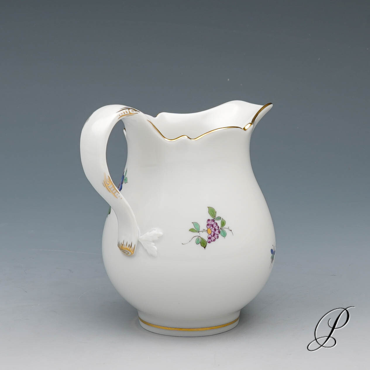 Kaffeeservice Meissen 1.Wahl Indische Fels, Blumen und Vogelmalerei – Bild 15