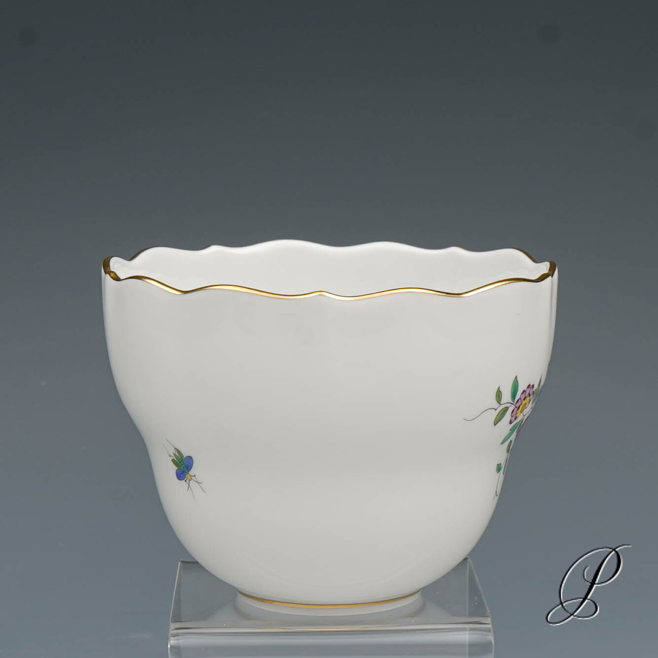 Kaffeeservice Meissen 1.Wahl Indische Fels, Blumen und Vogelmalerei – Bild 26