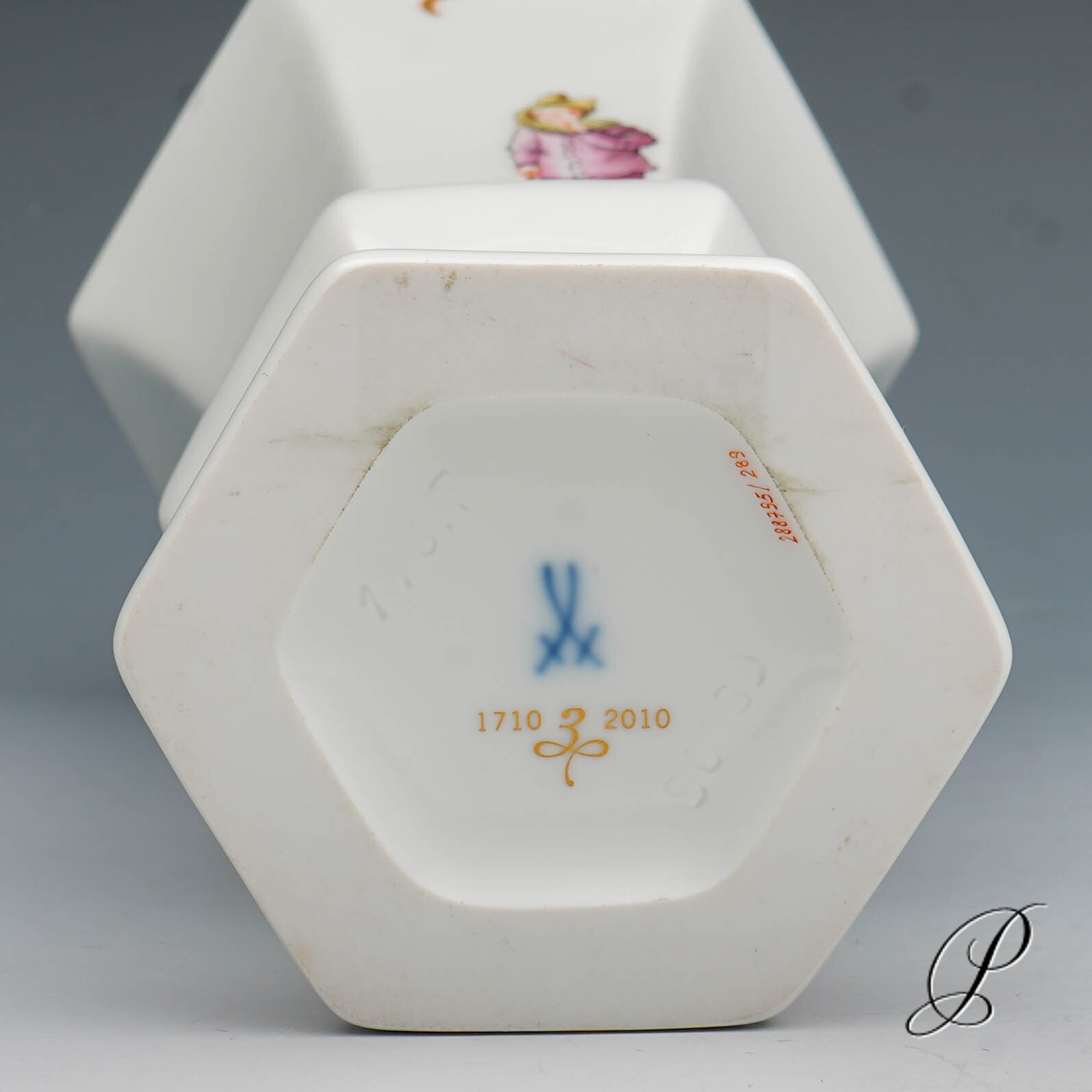 Vase Meissen 1.Wahl Figurenmalerei nach Jacqes Callot - Sonderedition 2010 – Bild 6