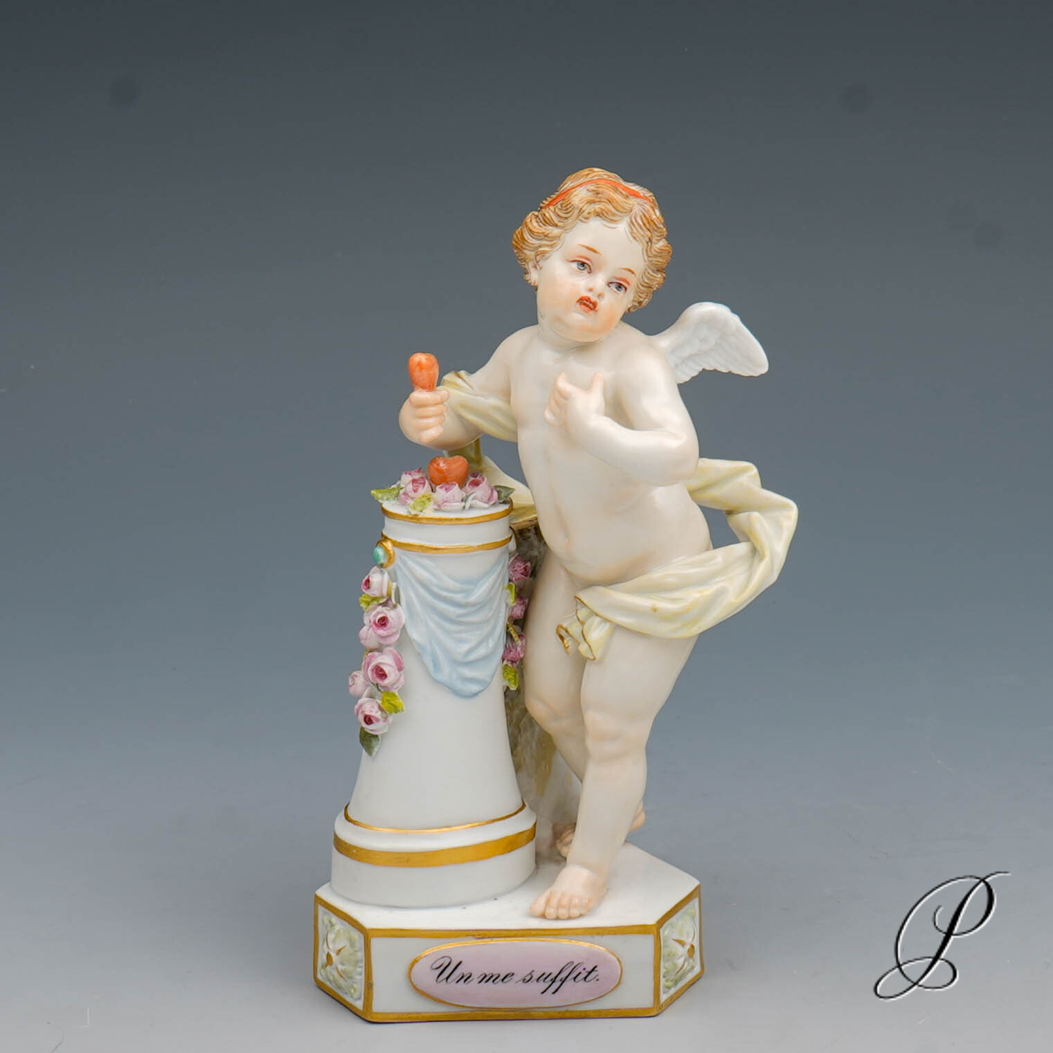 Figur Meissen Knaufzeit um 1900 Jhd. - Devisenkind von Michel Victor Acier