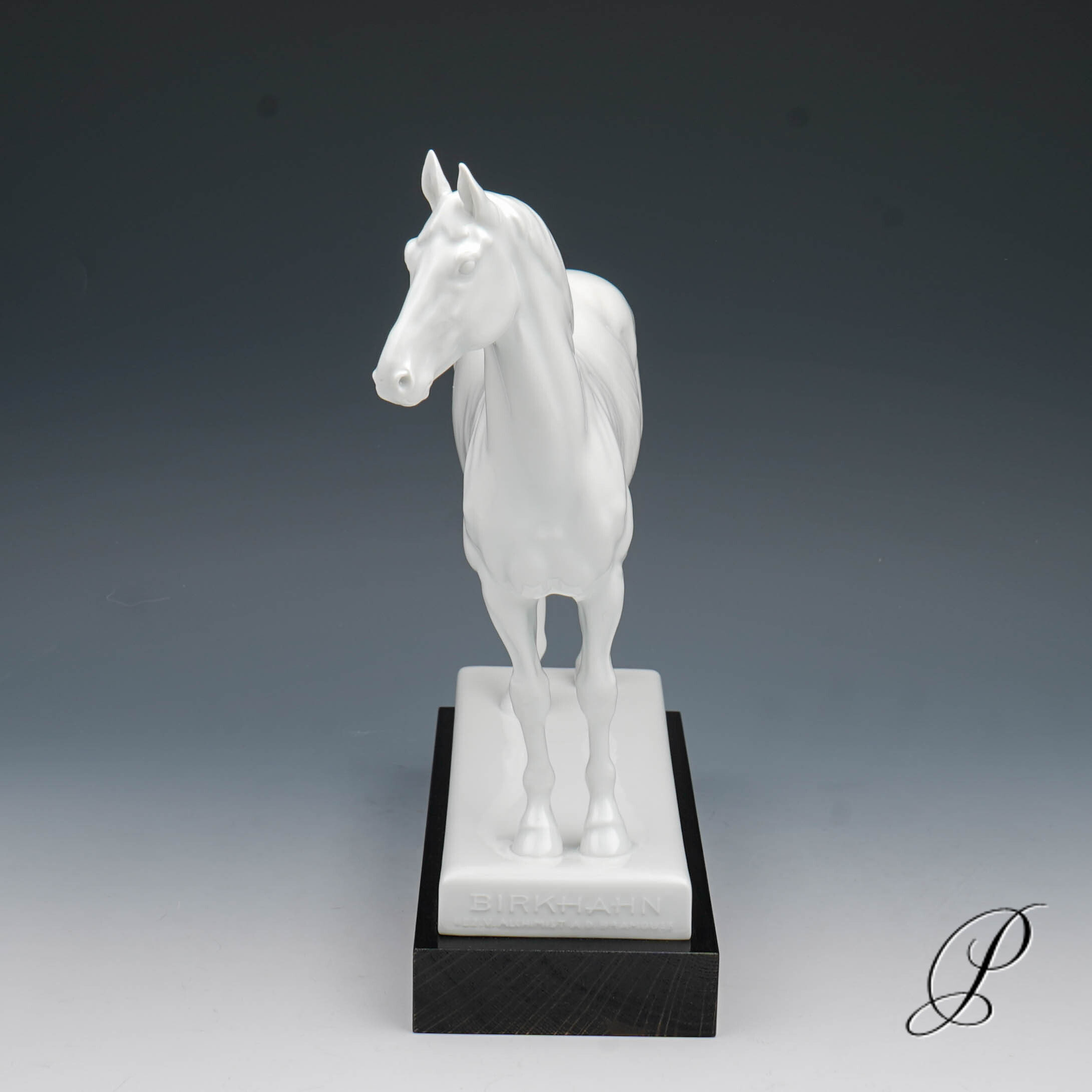 große Figur Meissen "Rennpferd Birkhahn" von Erich Oehme – Bild 5