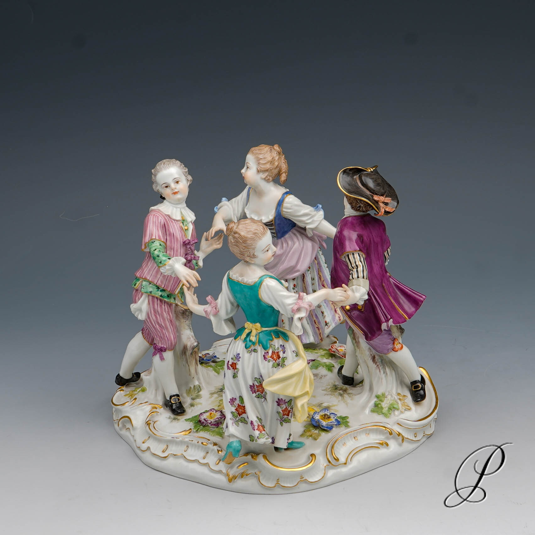 Figurengruppe Meissen 1.Wahl "Kinderreigen"