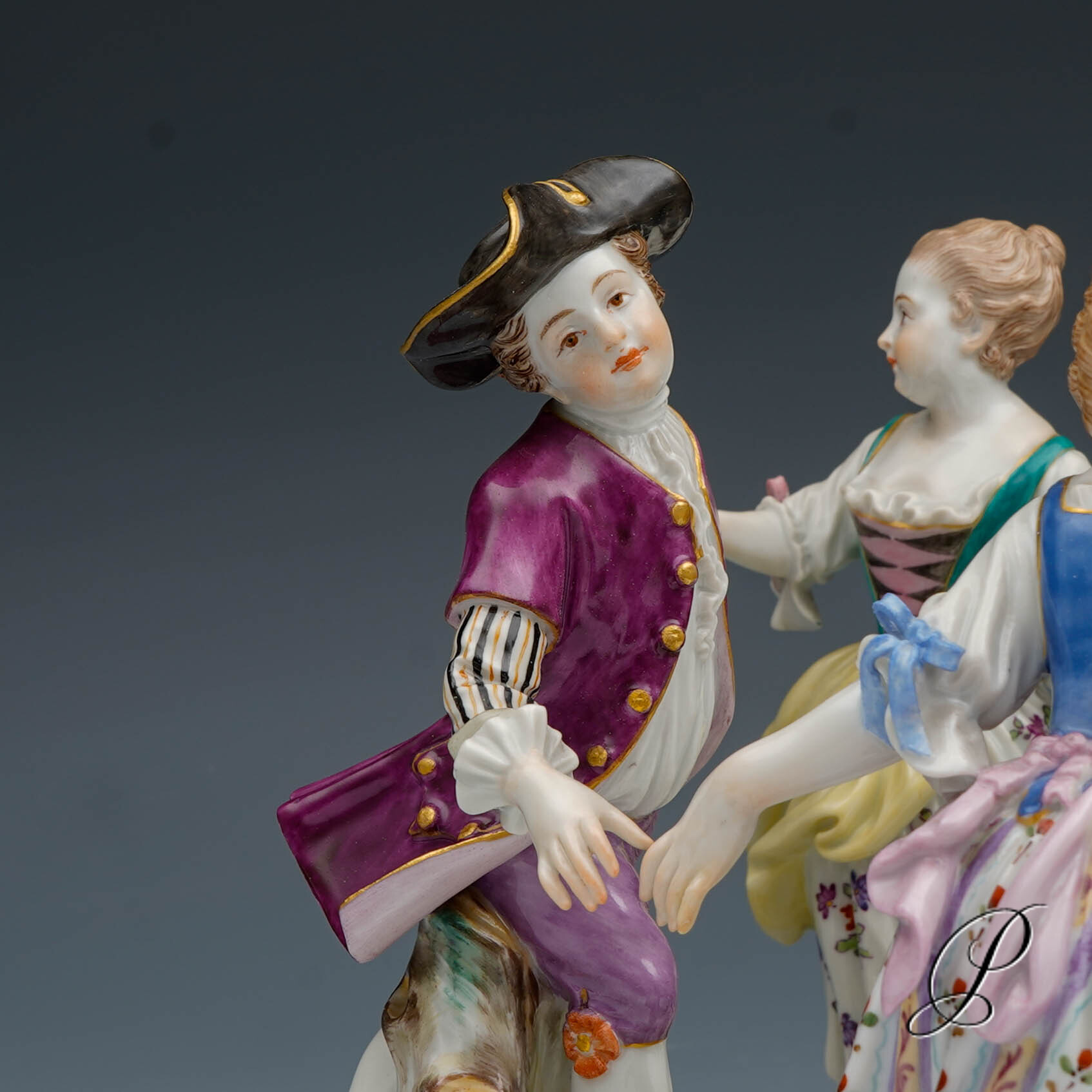 Figurengruppe Meissen 1.Wahl "Kinderreigen" – Bild 9