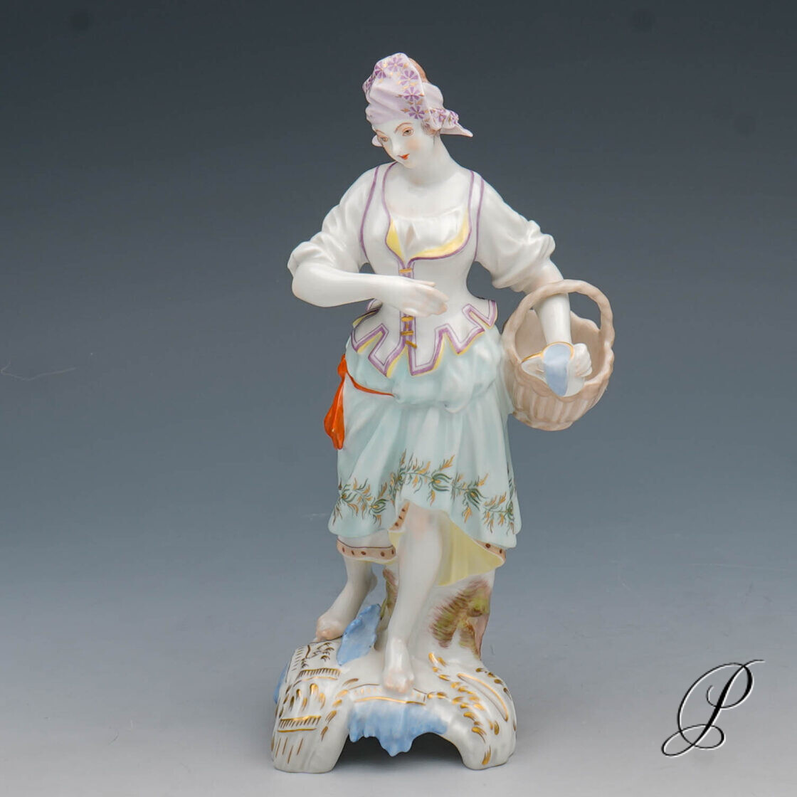 Figur KPM Berlin aus den vier Elementen "das Wasser"
