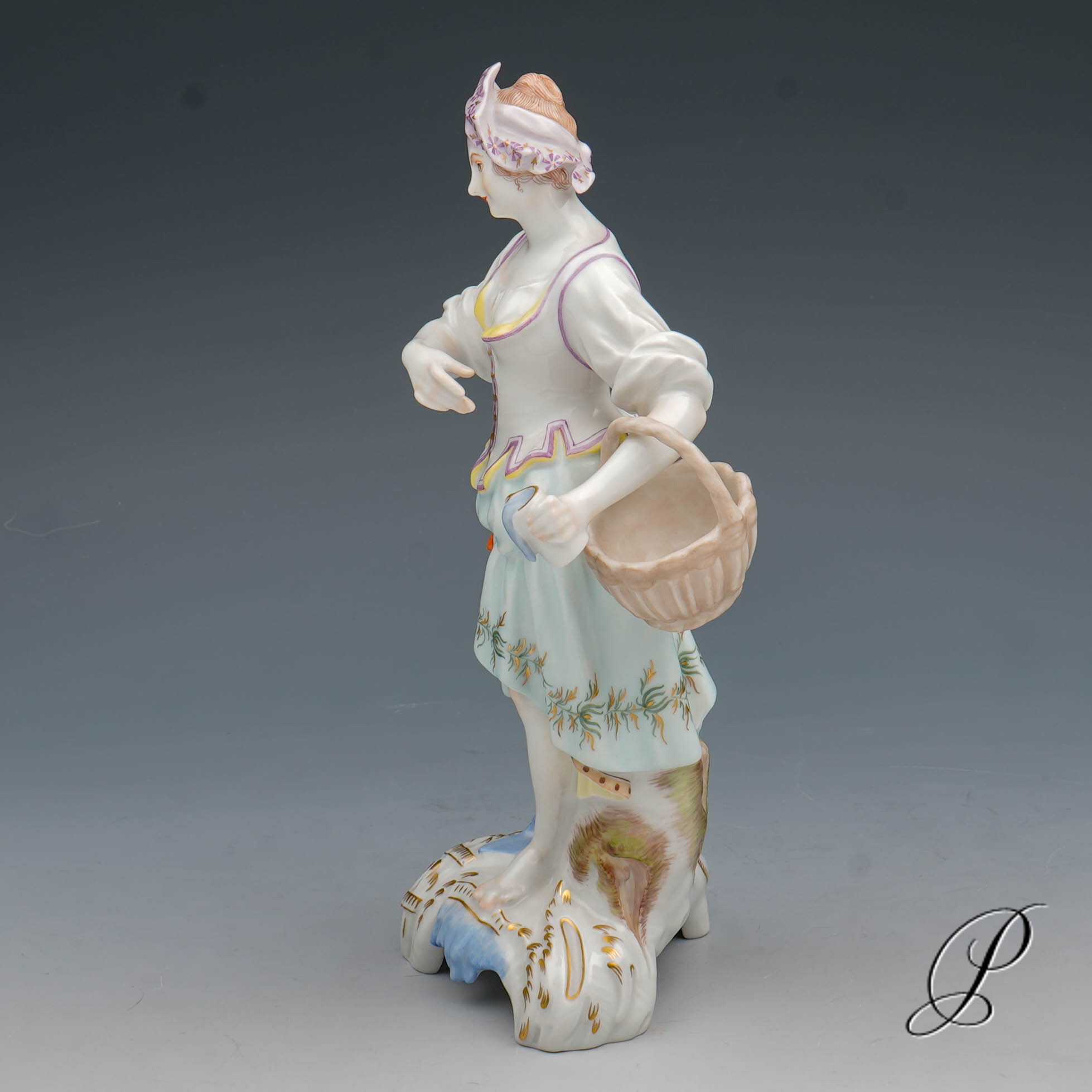 Figur KPM Berlin aus den vier Elementen "das Wasser" – Bild 4