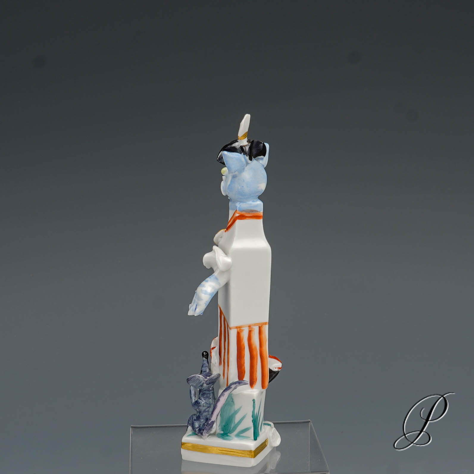 Figur Meissen 1.Wahl von Peter Strang "der gestiefelte Kater" – Bild 3