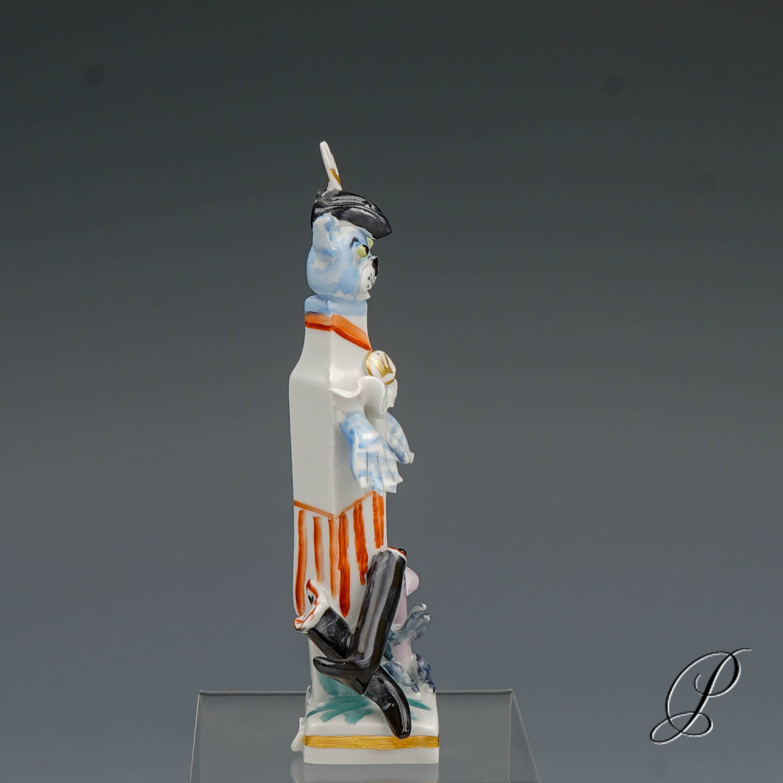 Figur Meissen 1.Wahl von Peter Strang "der gestiefelte Kater" – Bild 6