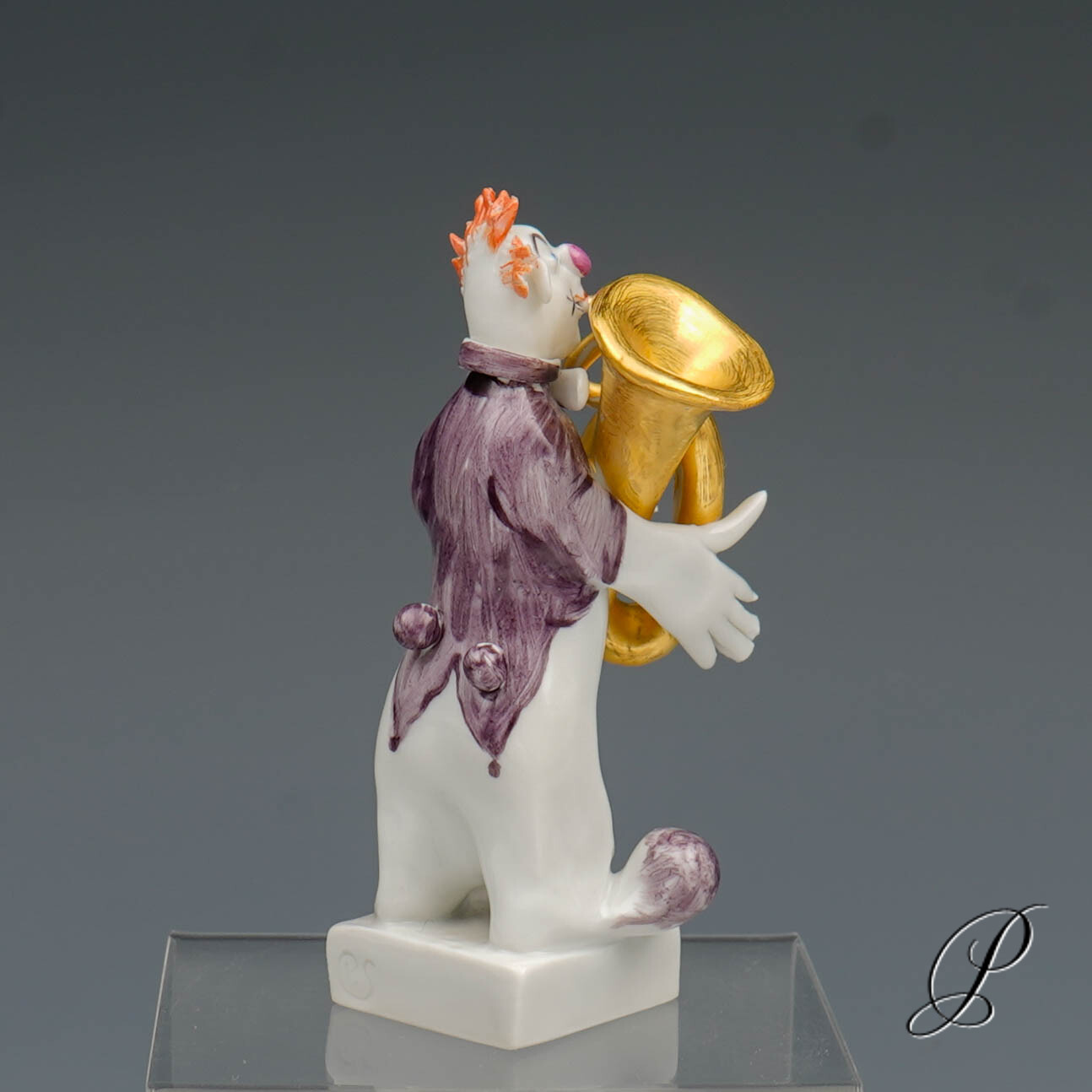 Figur Meissen 1.Wahl / Clown aus der Clownkapelle von Peter Strang – Bild 5