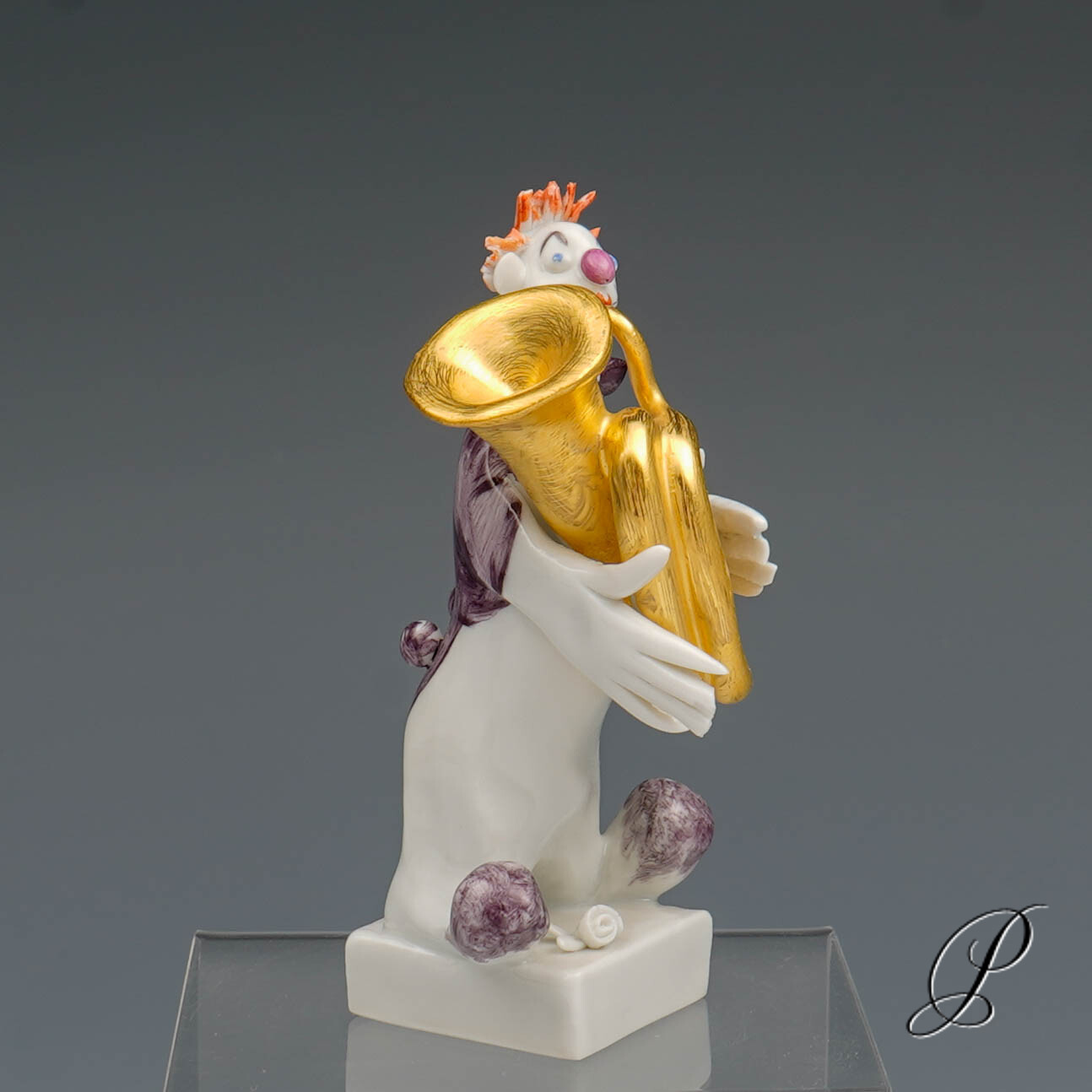 Figur Meissen 1.Wahl / Clown aus der Clownkapelle von Peter Strang – Bild 6