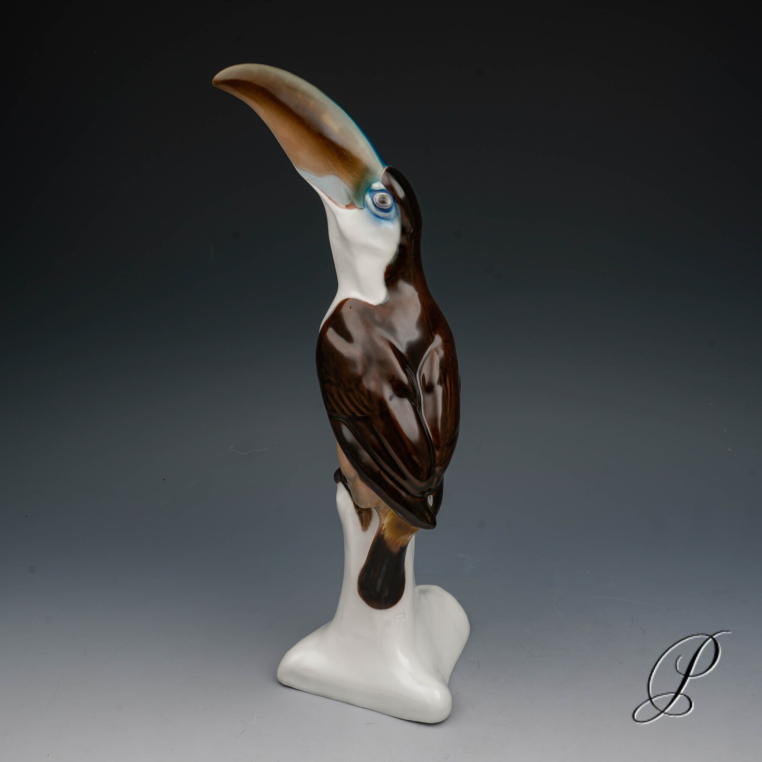 große Jugendstilfigur Meissen " Pfefferfresser" von Paul Walther – Bild 7