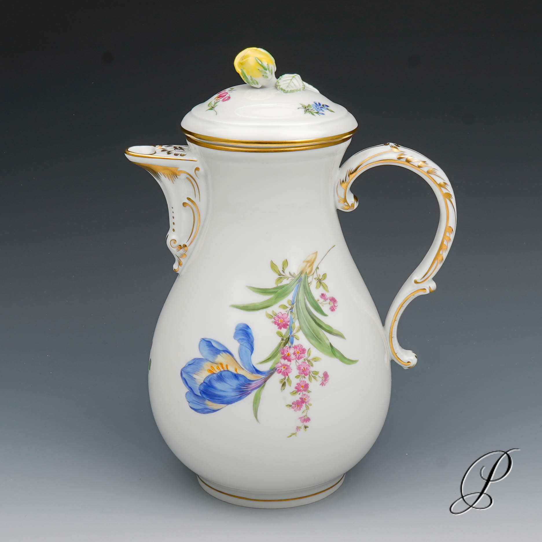 Kaffeeservice Meissen im Dekor Blume2 – Bild 4