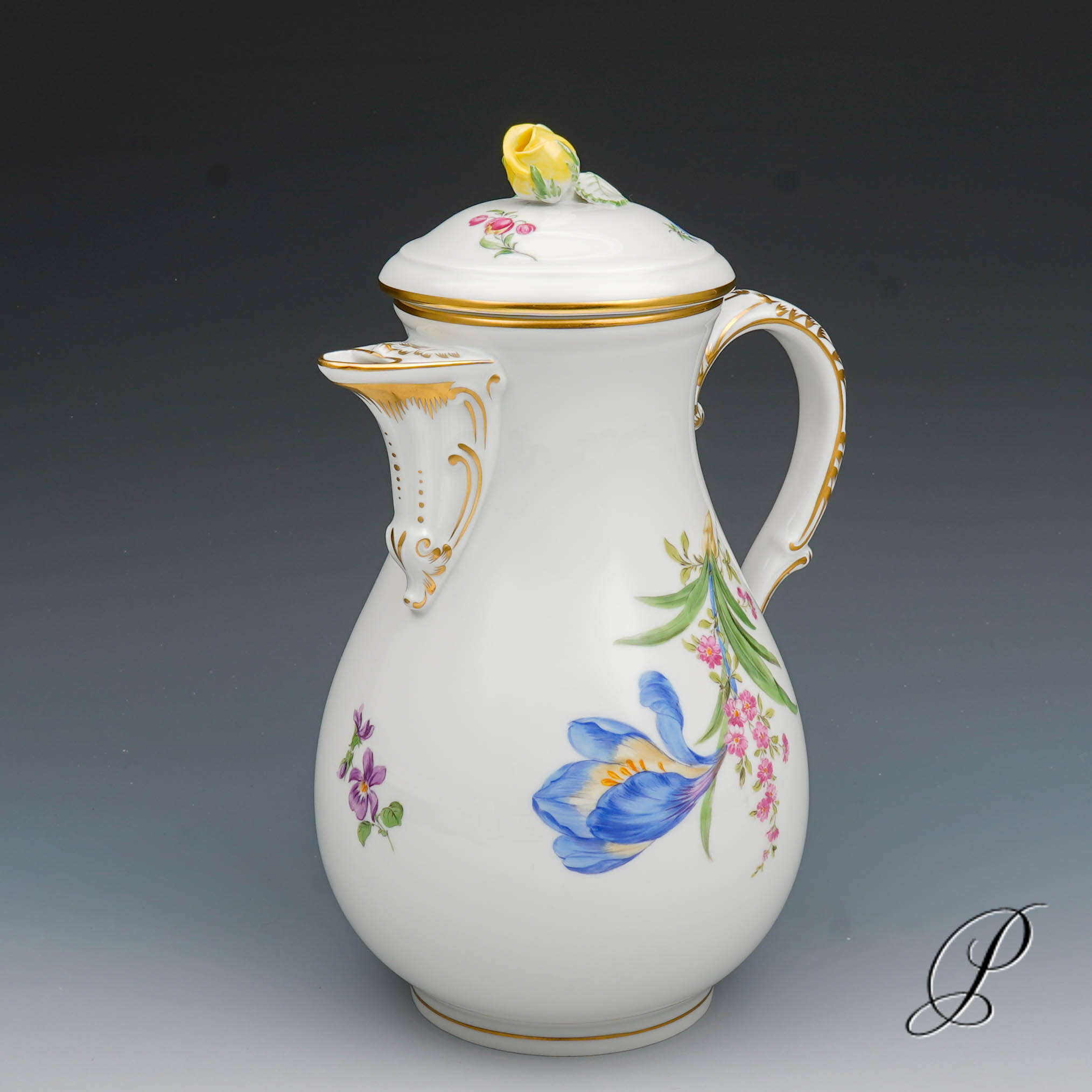 Kaffeeservice Meissen im Dekor Blume2 – Bild 5