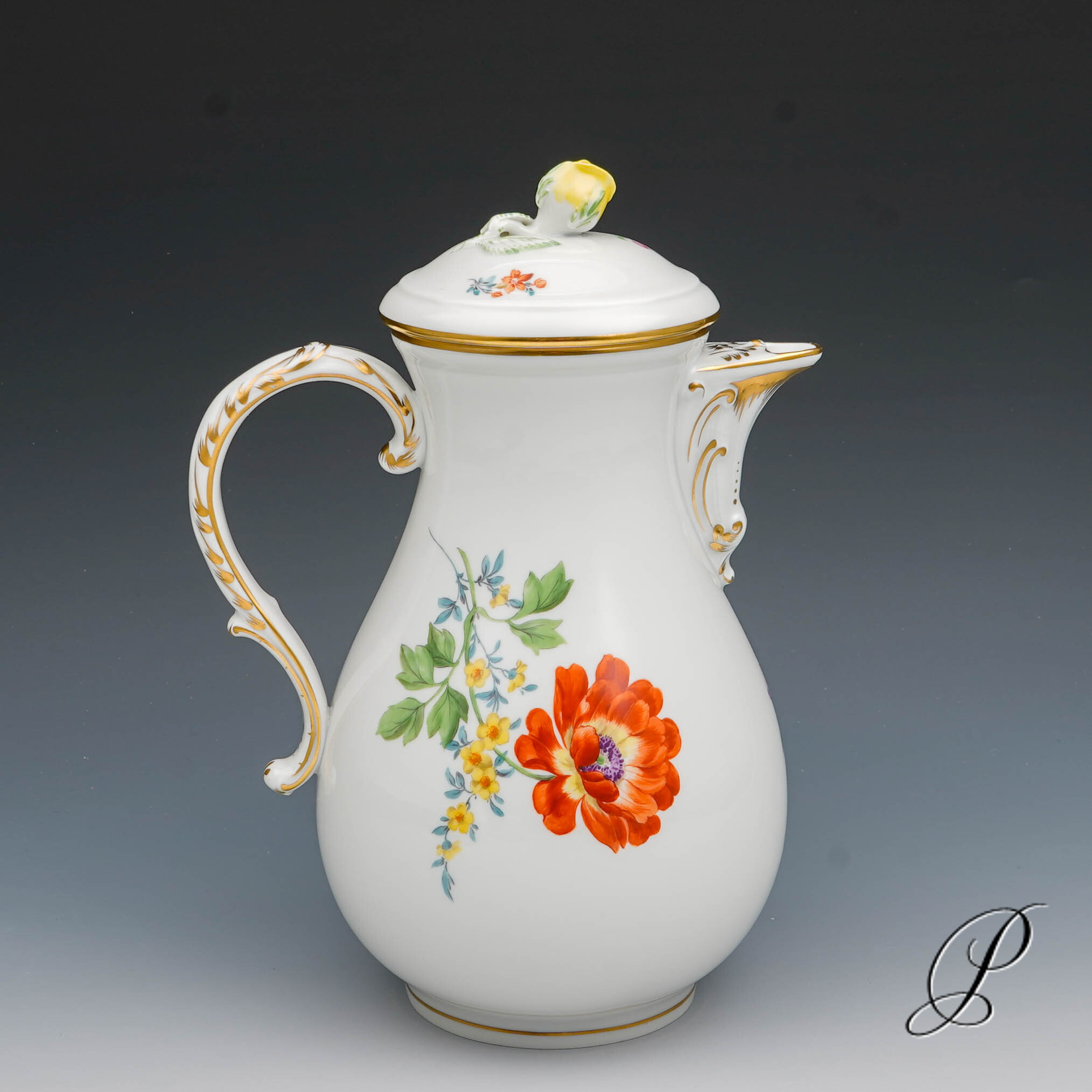 Kaffeeservice Meissen im Dekor Blume2 – Bild 6