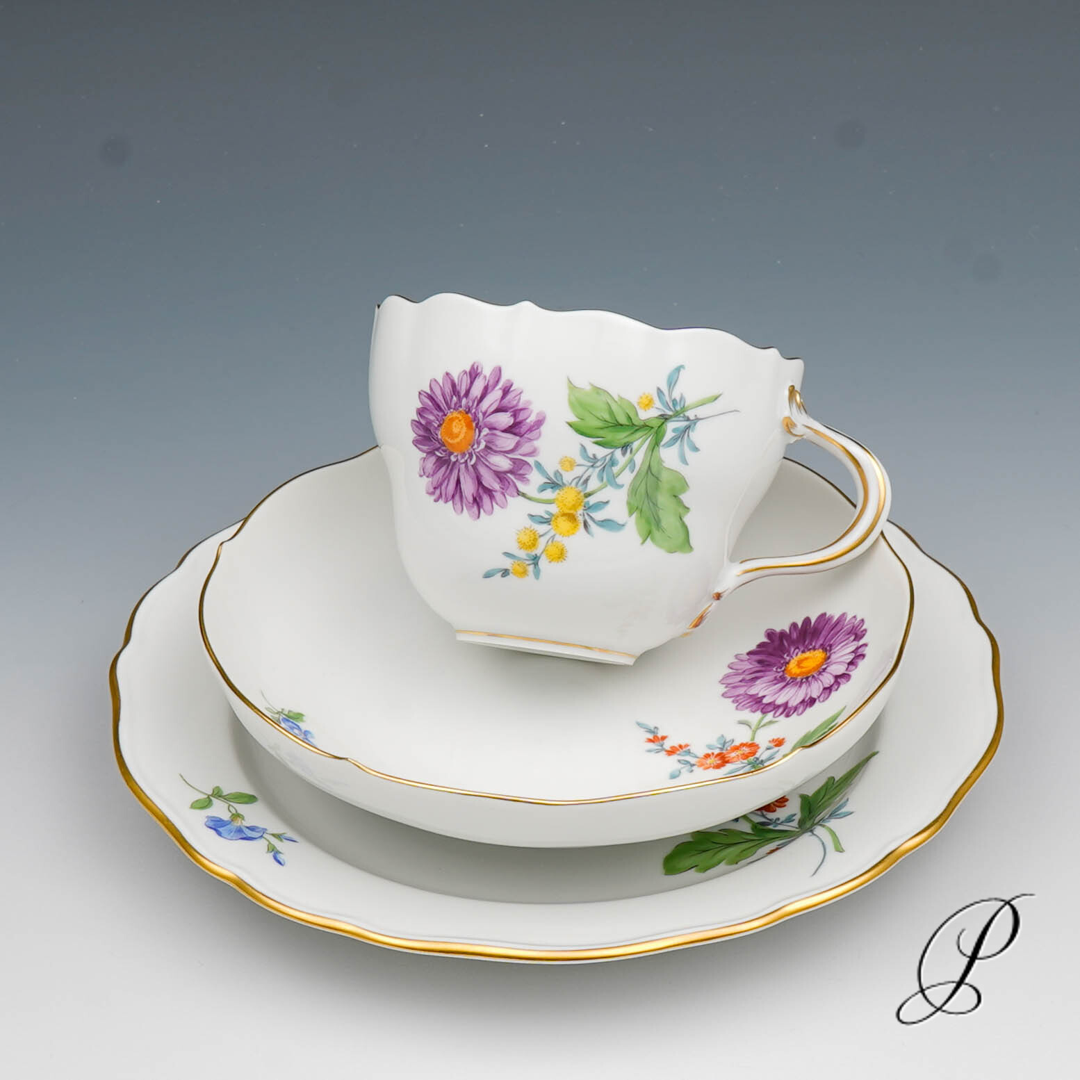 Kaffeeservice Meissen im Dekor Blume2 – Bild 12
