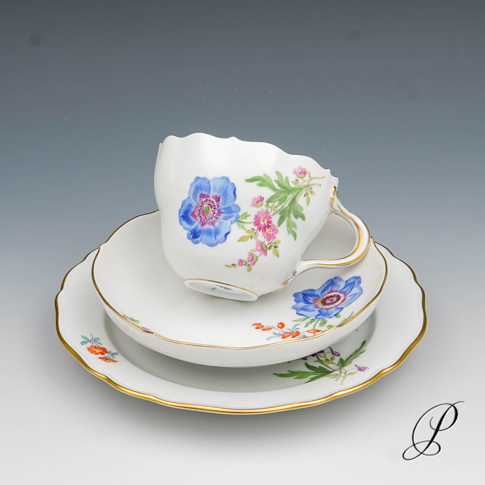 Kaffeeservice Meissen im Dekor Blume2 – Bild 15