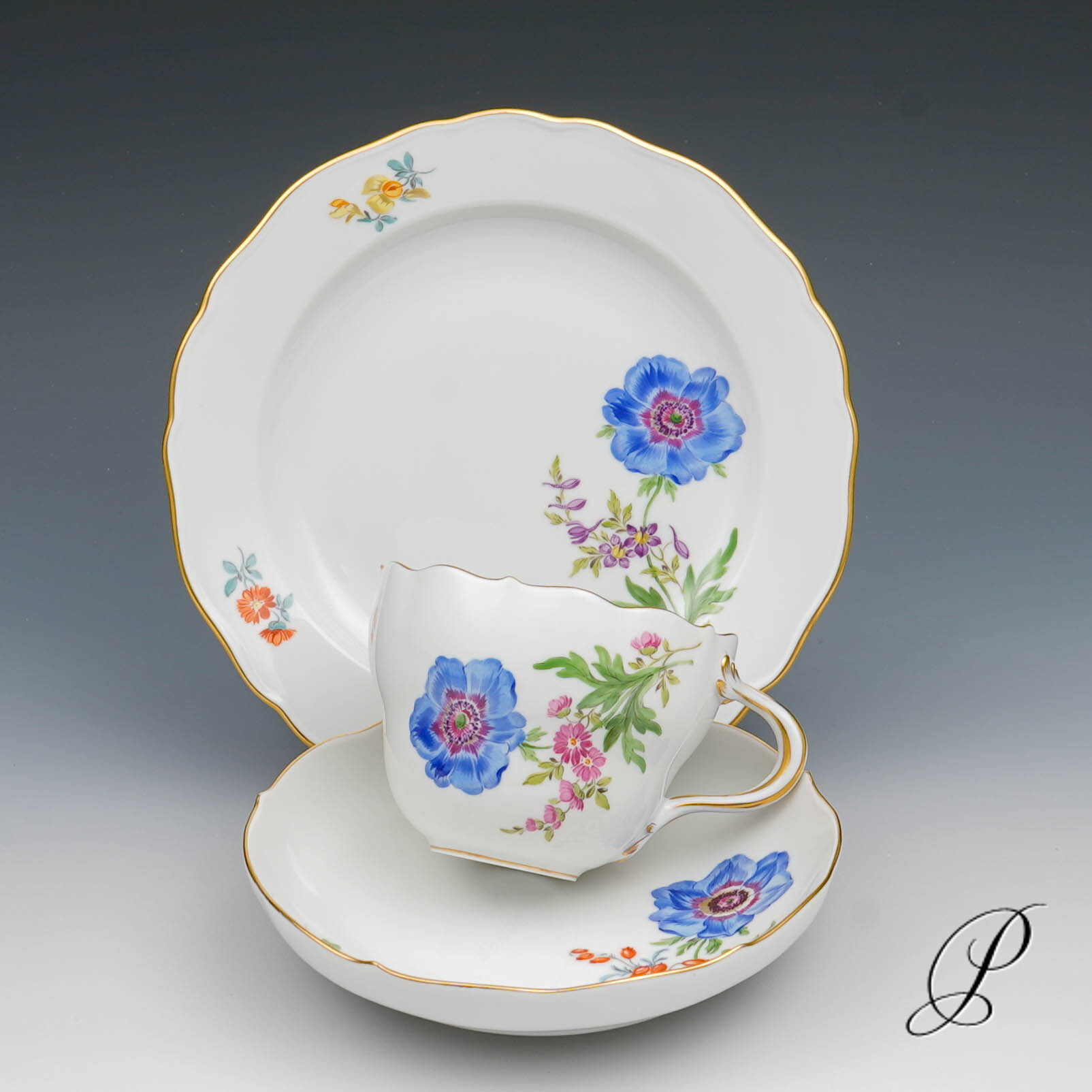 Kaffeeservice Meissen im Dekor Blume2 – Bild 16