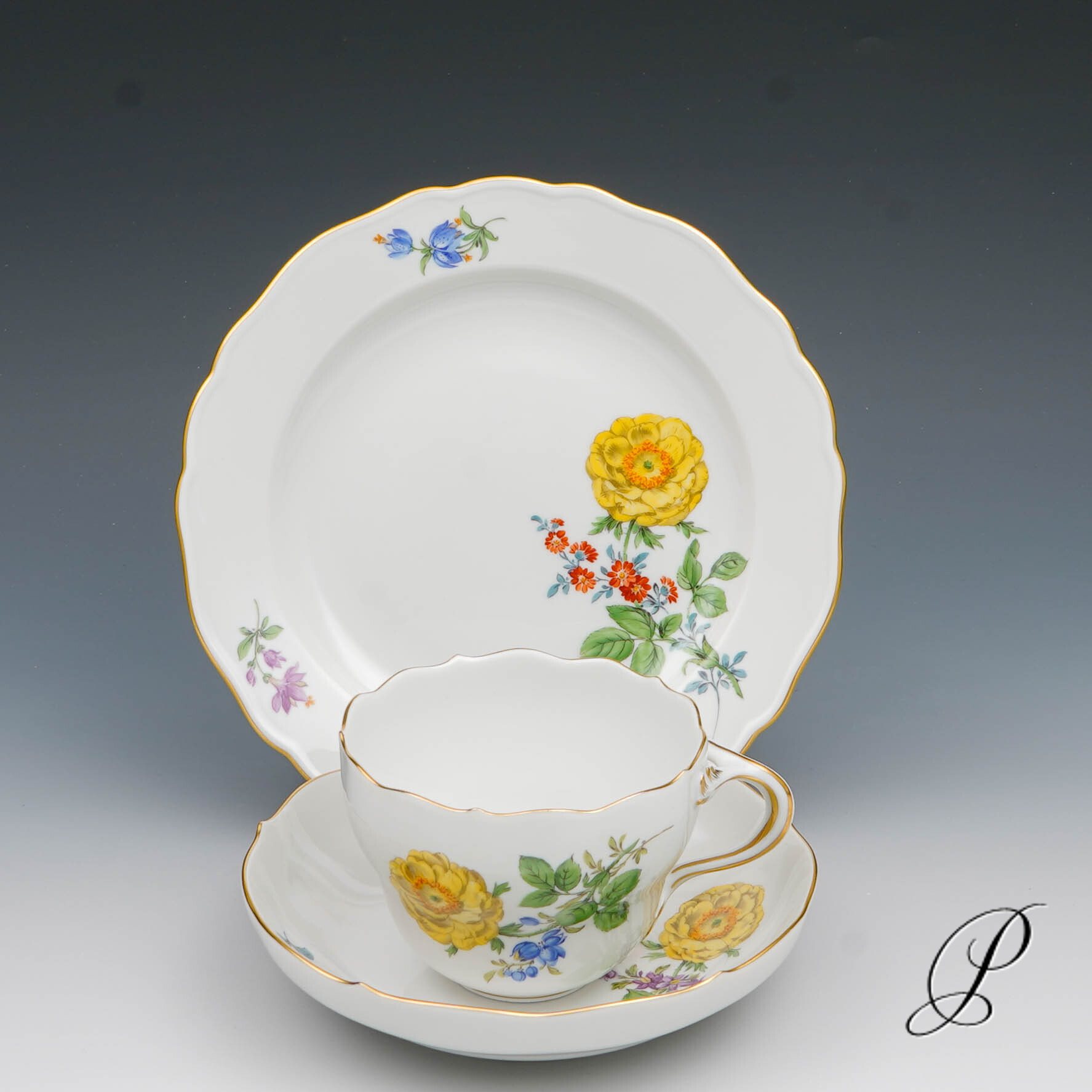 Kaffeeservice Meissen im Dekor Blume2 – Bild 18