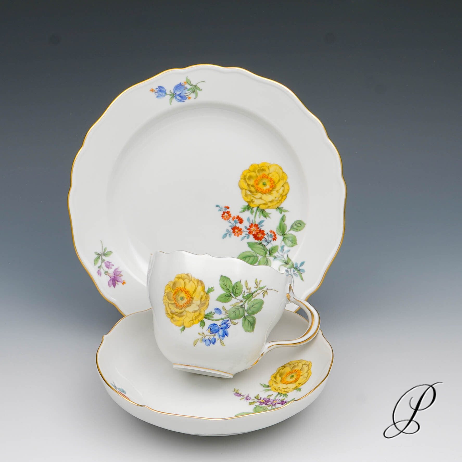 Kaffeeservice Meissen im Dekor Blume2 – Bild 19