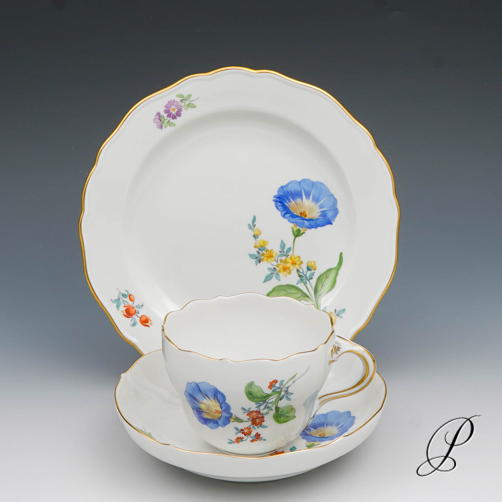 Kaffeeservice Meissen im Dekor Blume2 – Bild 21