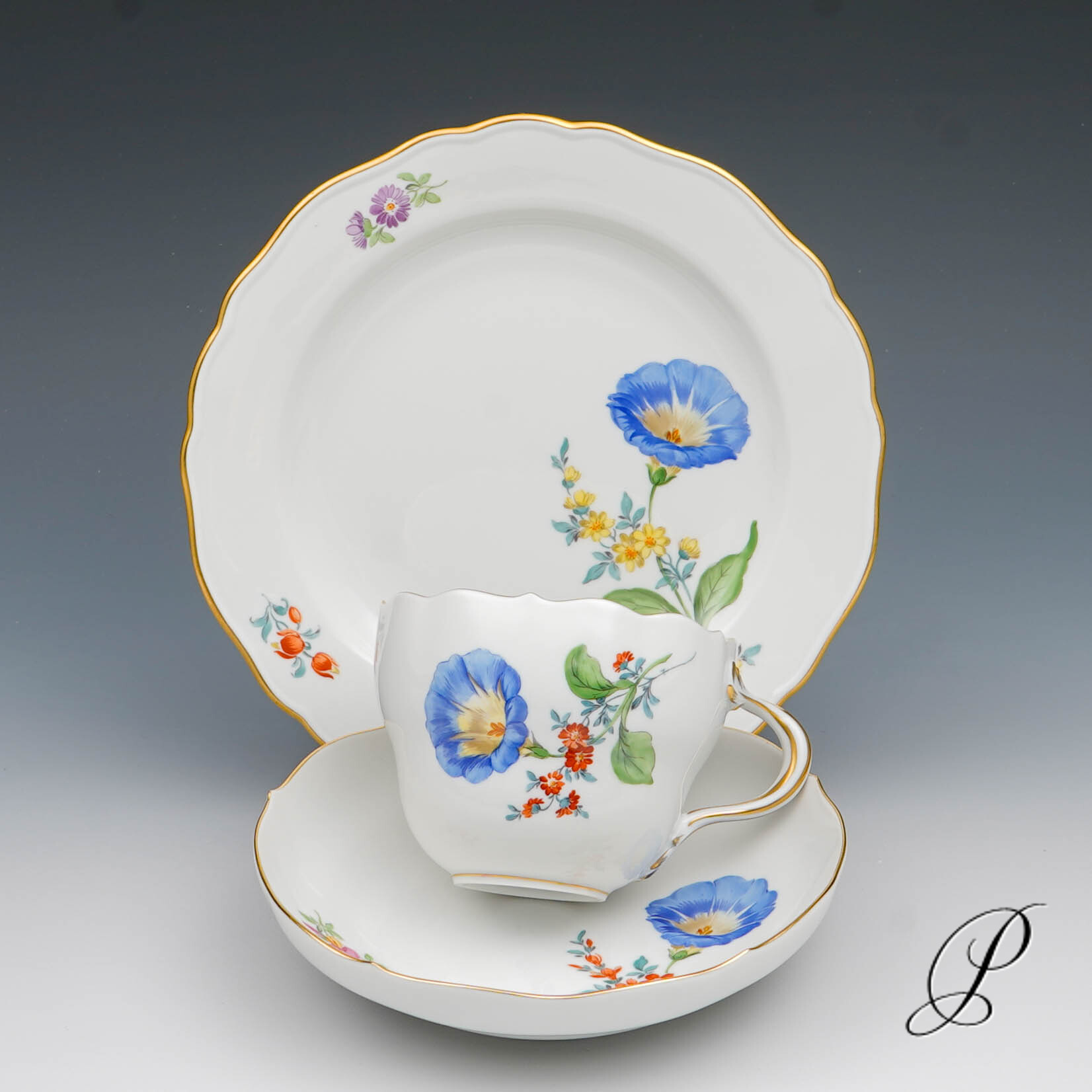 Kaffeeservice Meissen im Dekor Blume2 – Bild 22