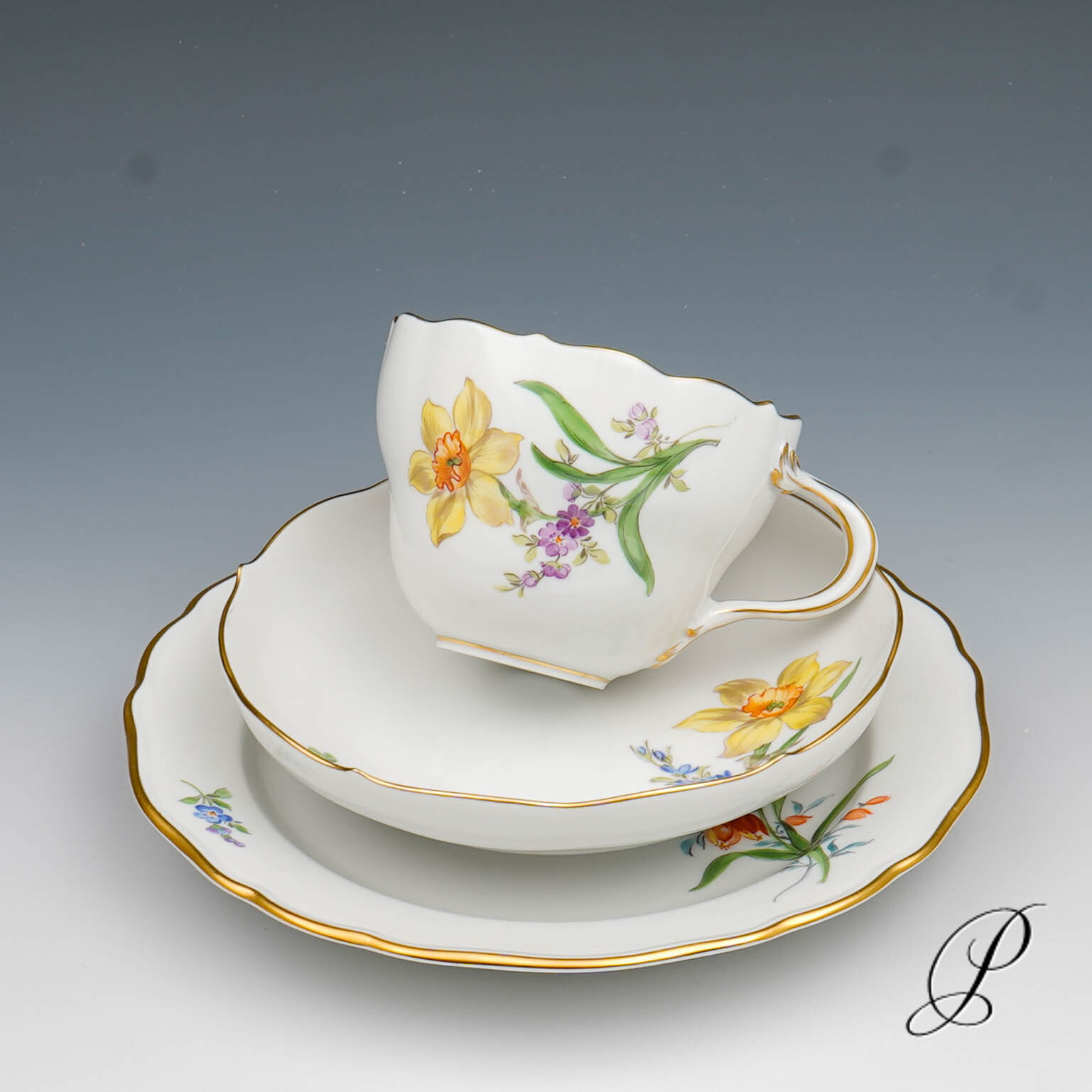 Kaffeeservice Meissen im Dekor Blume2 – Bild 23