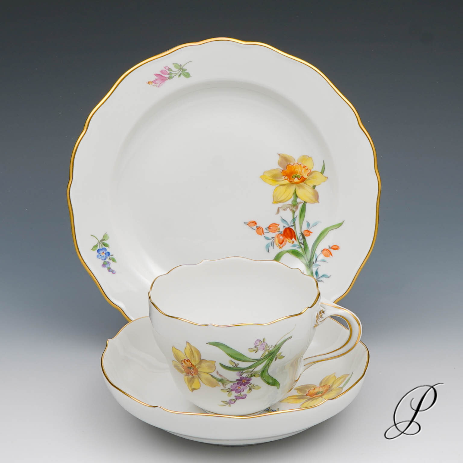 Kaffeeservice Meissen im Dekor Blume2 – Bild 24