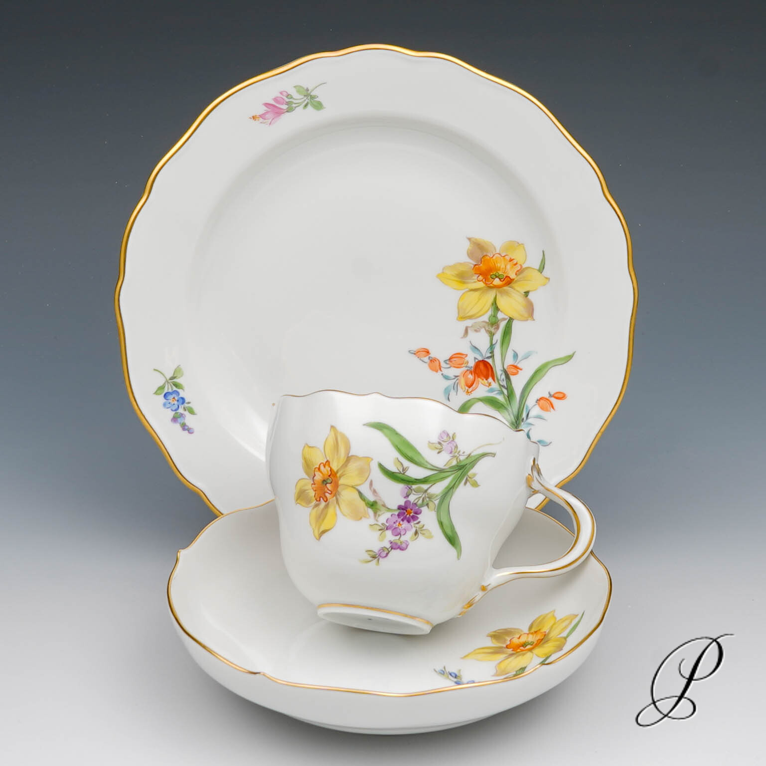 Kaffeeservice Meissen im Dekor Blume2 – Bild 25