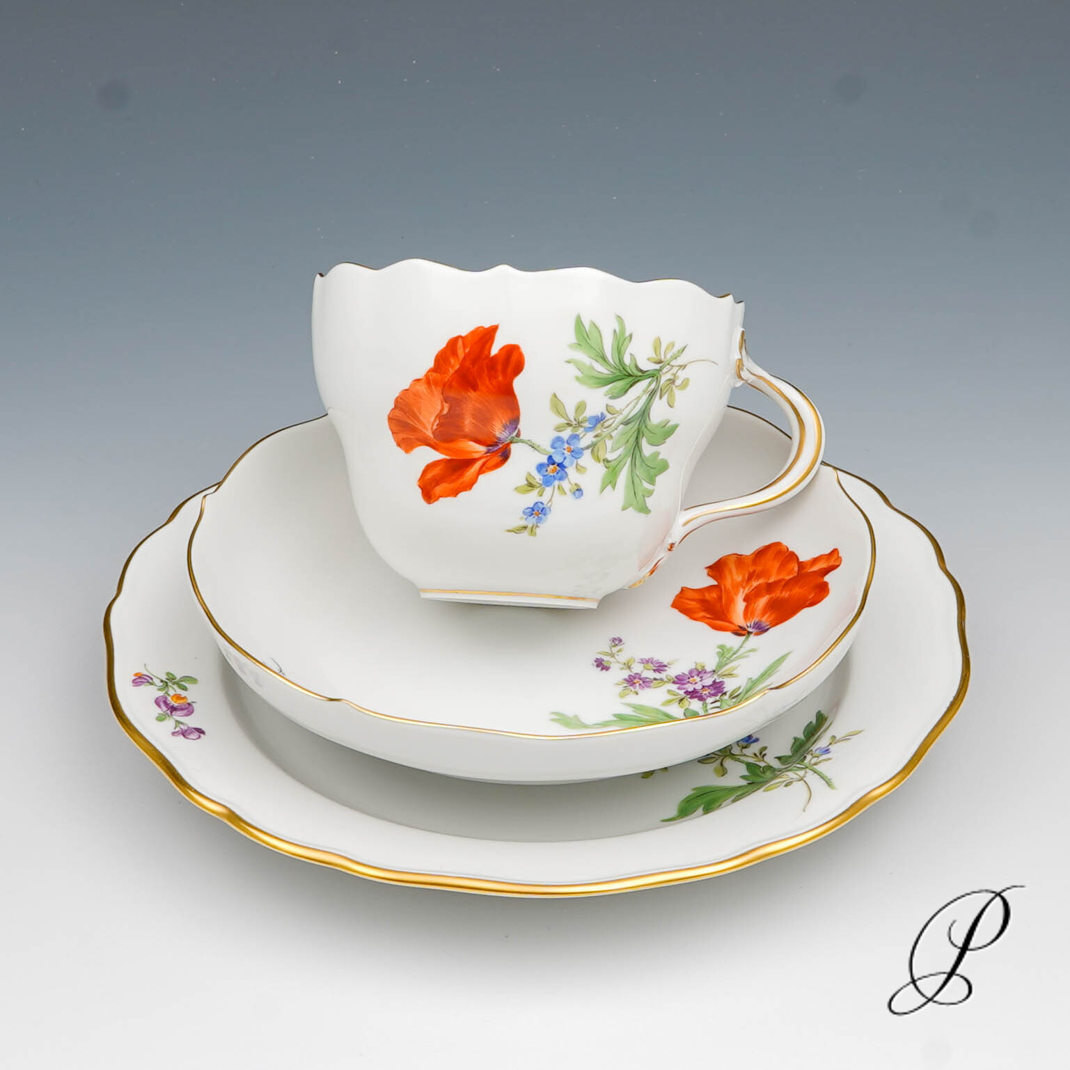 Kaffeeservice Meissen im Dekor Blume2 – Bild 26