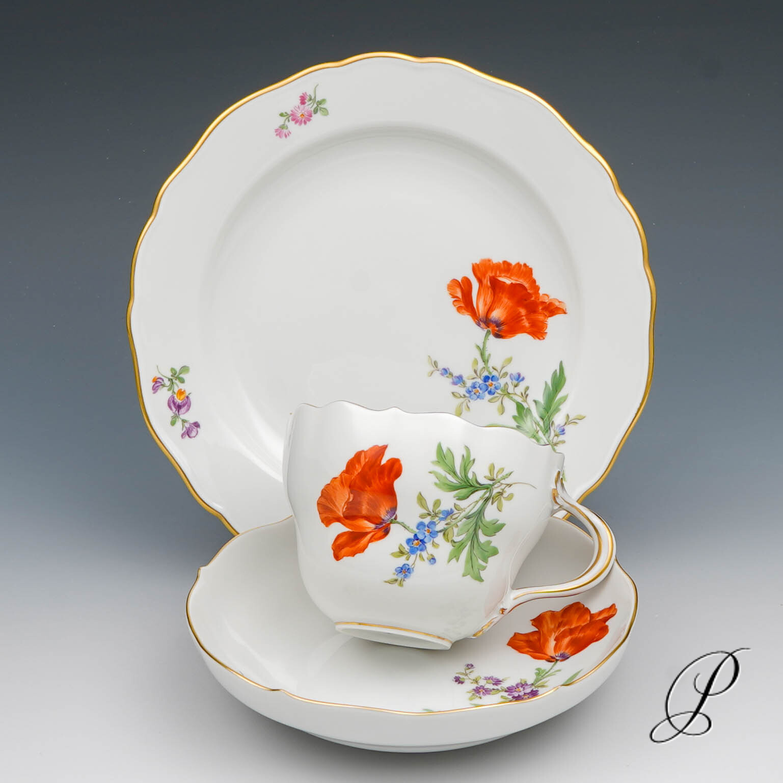 Kaffeeservice Meissen im Dekor Blume2 – Bild 27