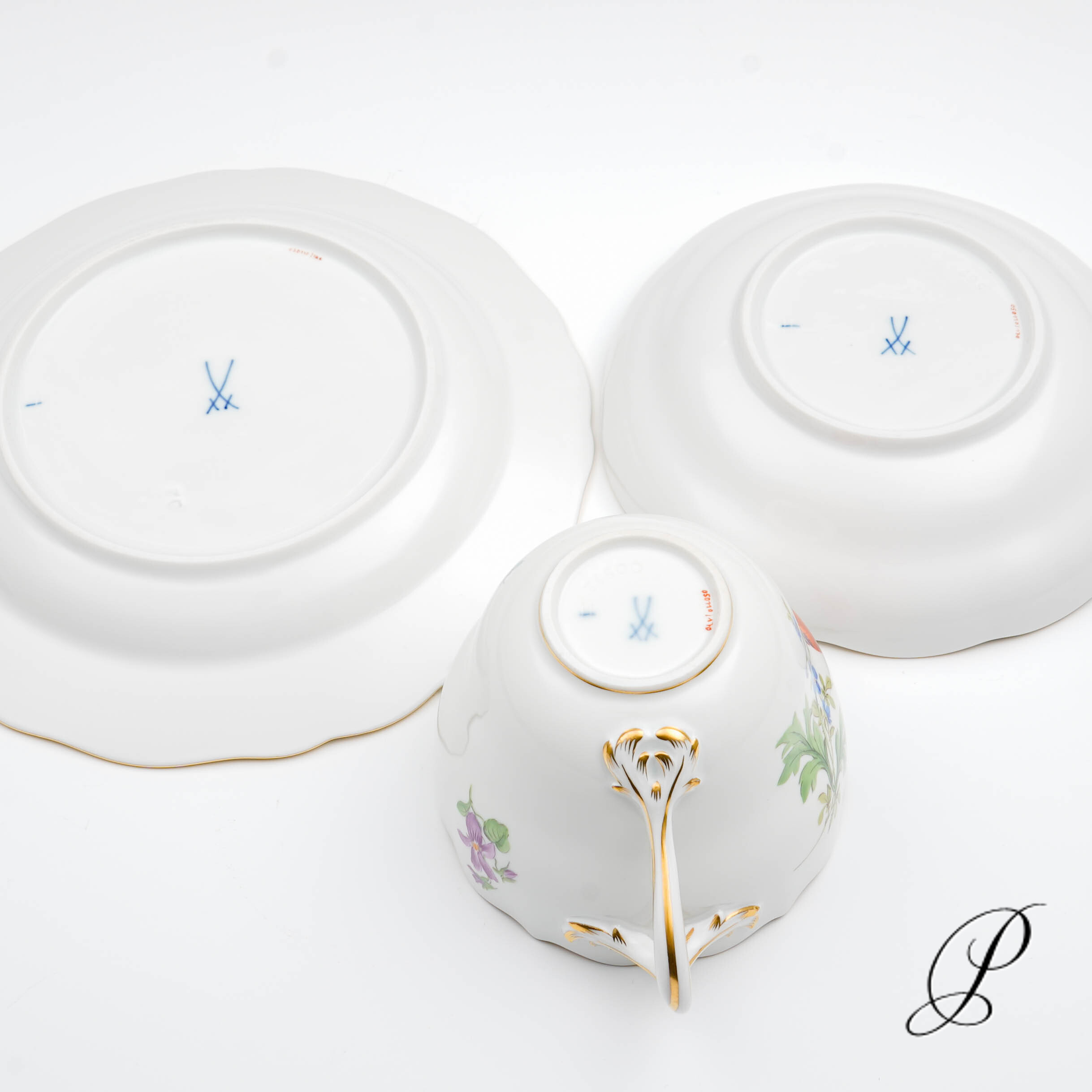 Kaffeeservice Meissen im Dekor Blume2 – Bild 34