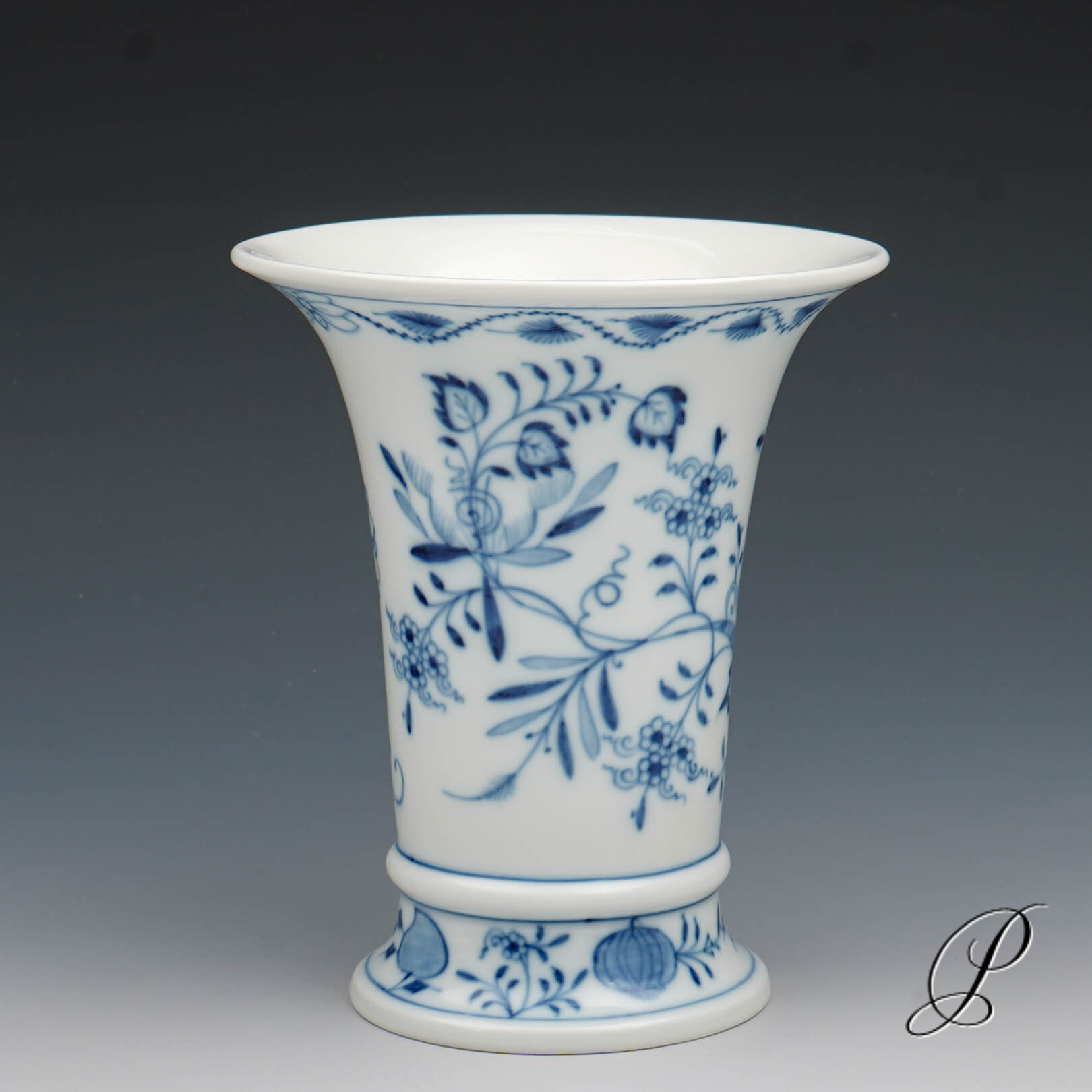 Meissen Vase im Dekor Zwiebelmuster – Bild 2