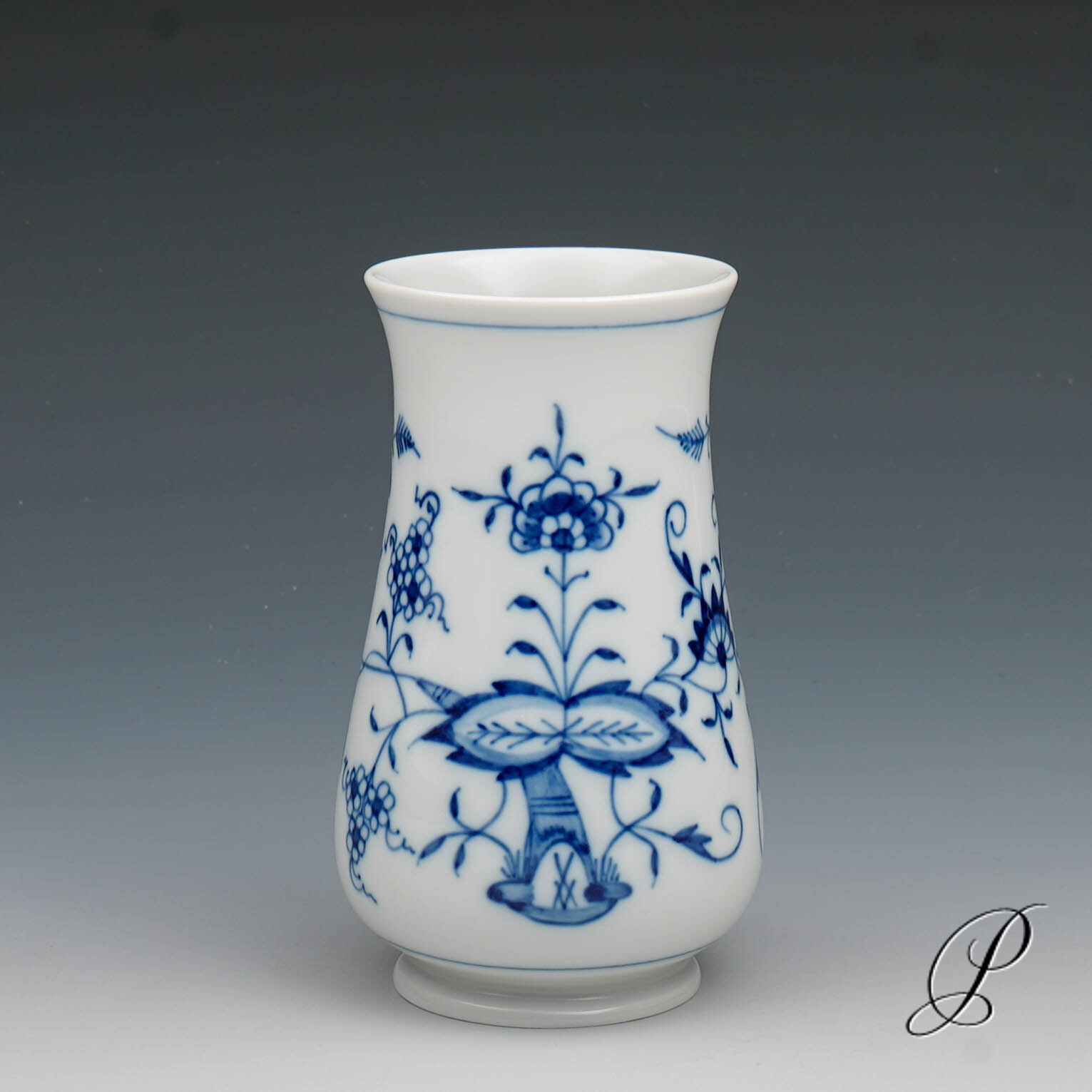 Vase Meissen 1.Wahl im Dekor Zwiebelmuster