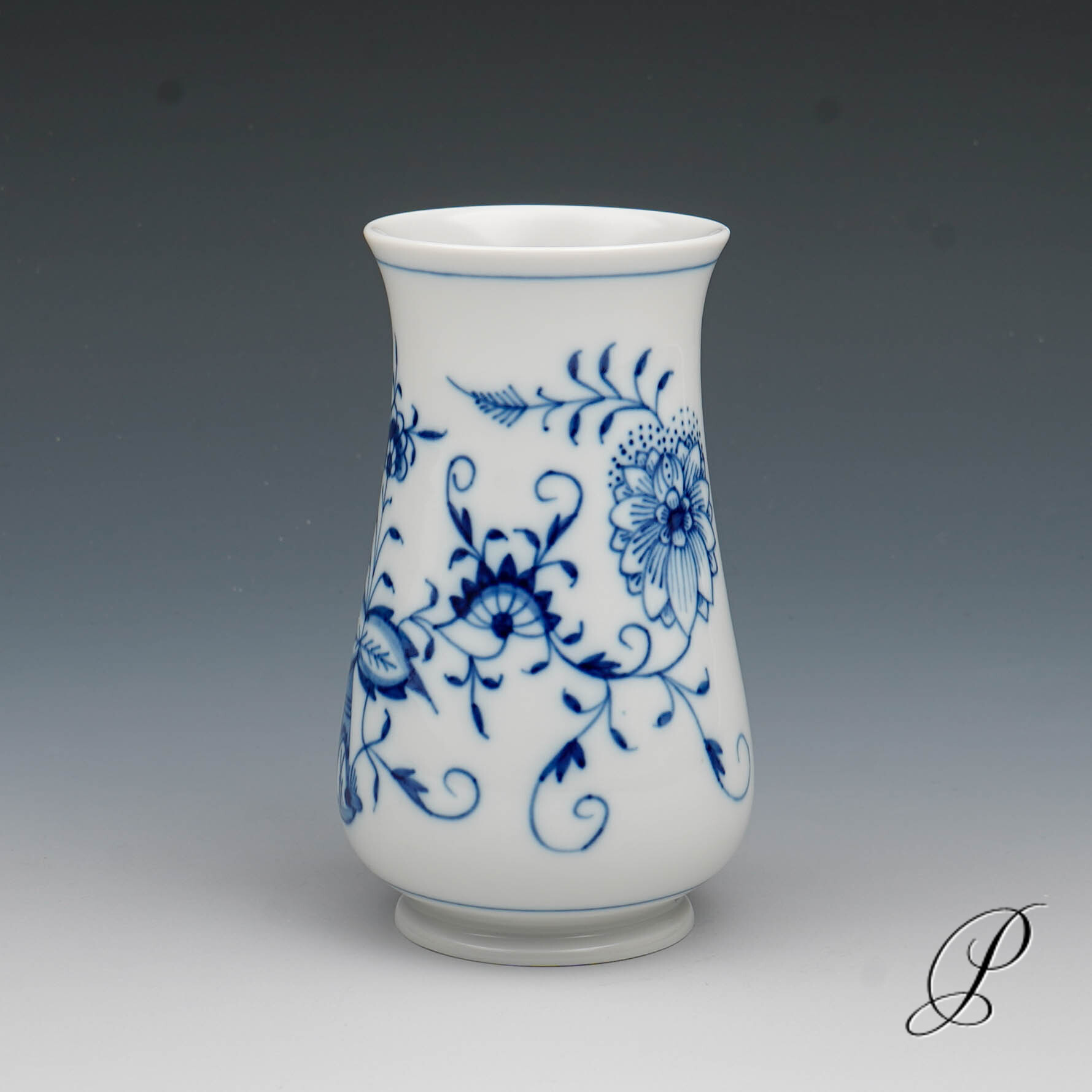 Vase Meissen 1.Wahl im Dekor Zwiebelmuster – Bild 3