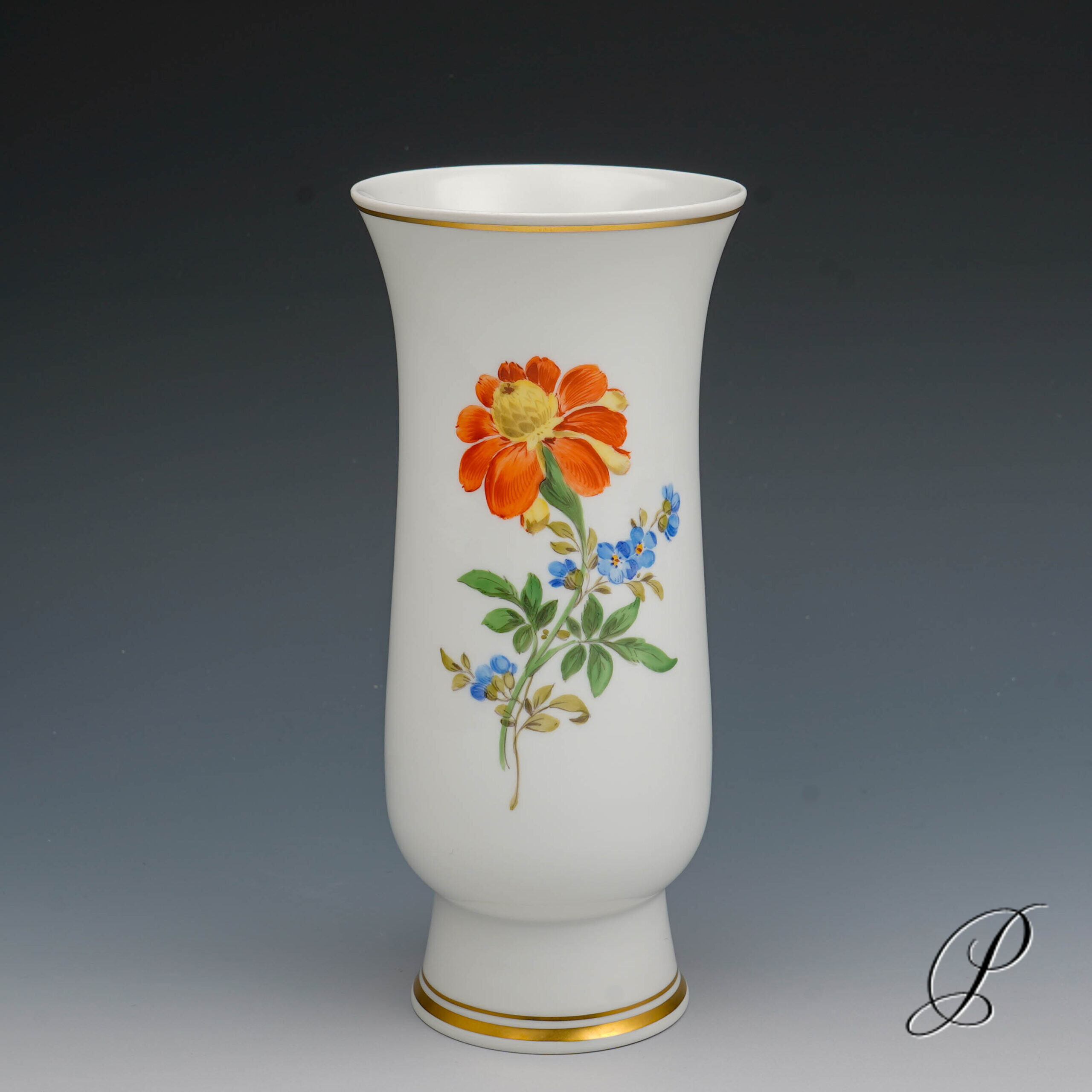 Meissen Vase im Dekor Blume3 – Bild 2