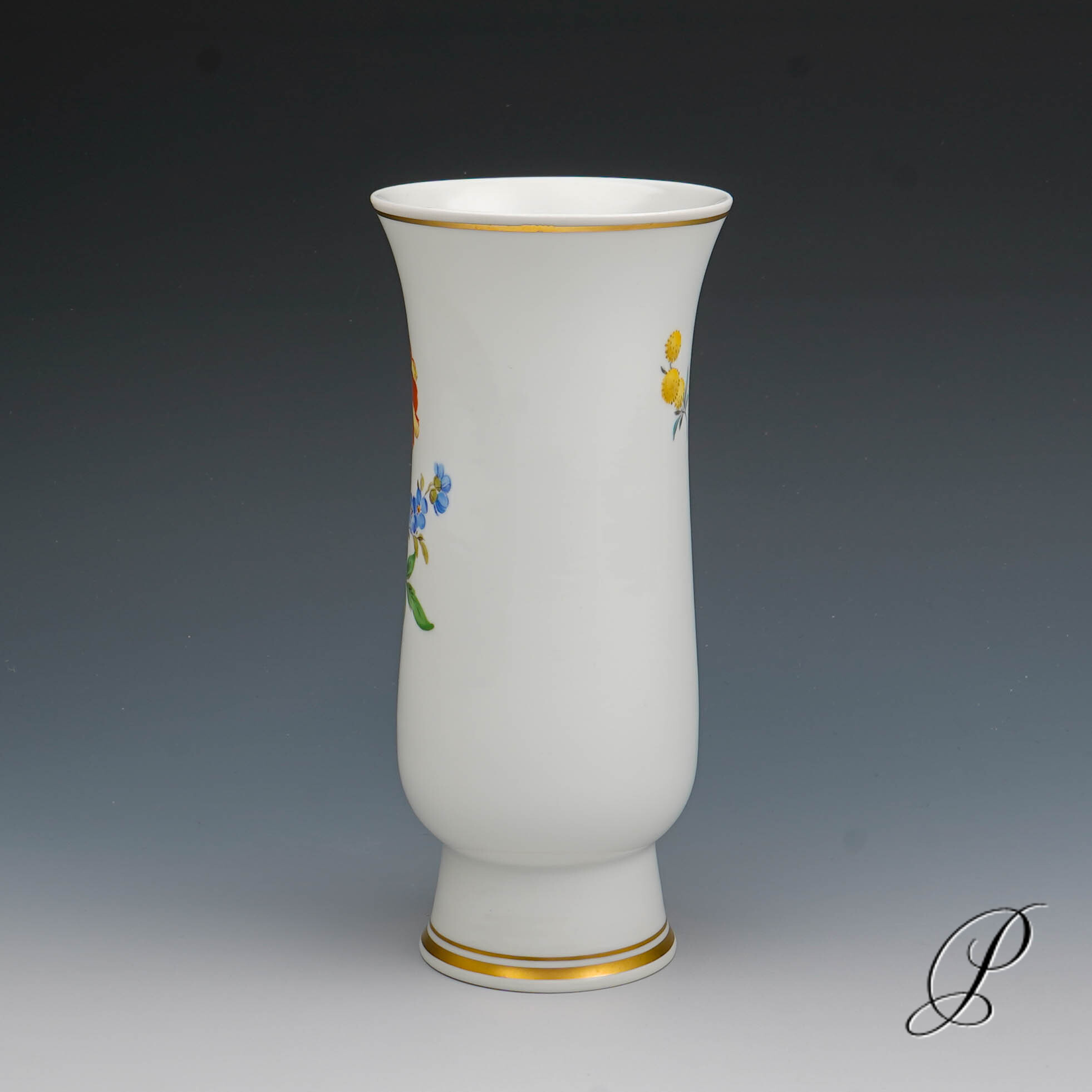 Meissen Vase im Dekor Blume3 – Bild 3