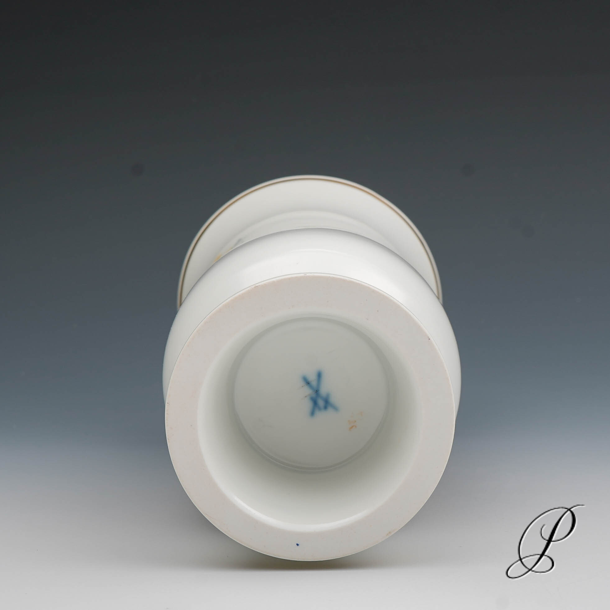 Meissen Vase im Dekor Blume3 – Bild 5