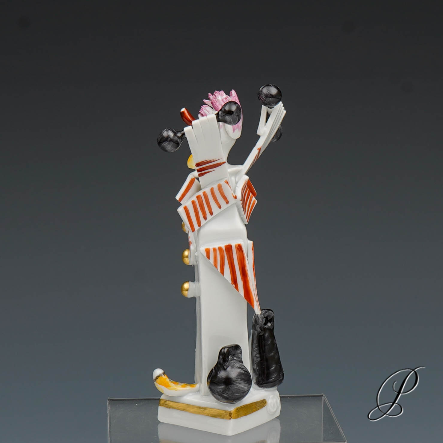 Meissen Figur 1.Wahl Clown mit Gewichten von Peter Strang – Bild 4