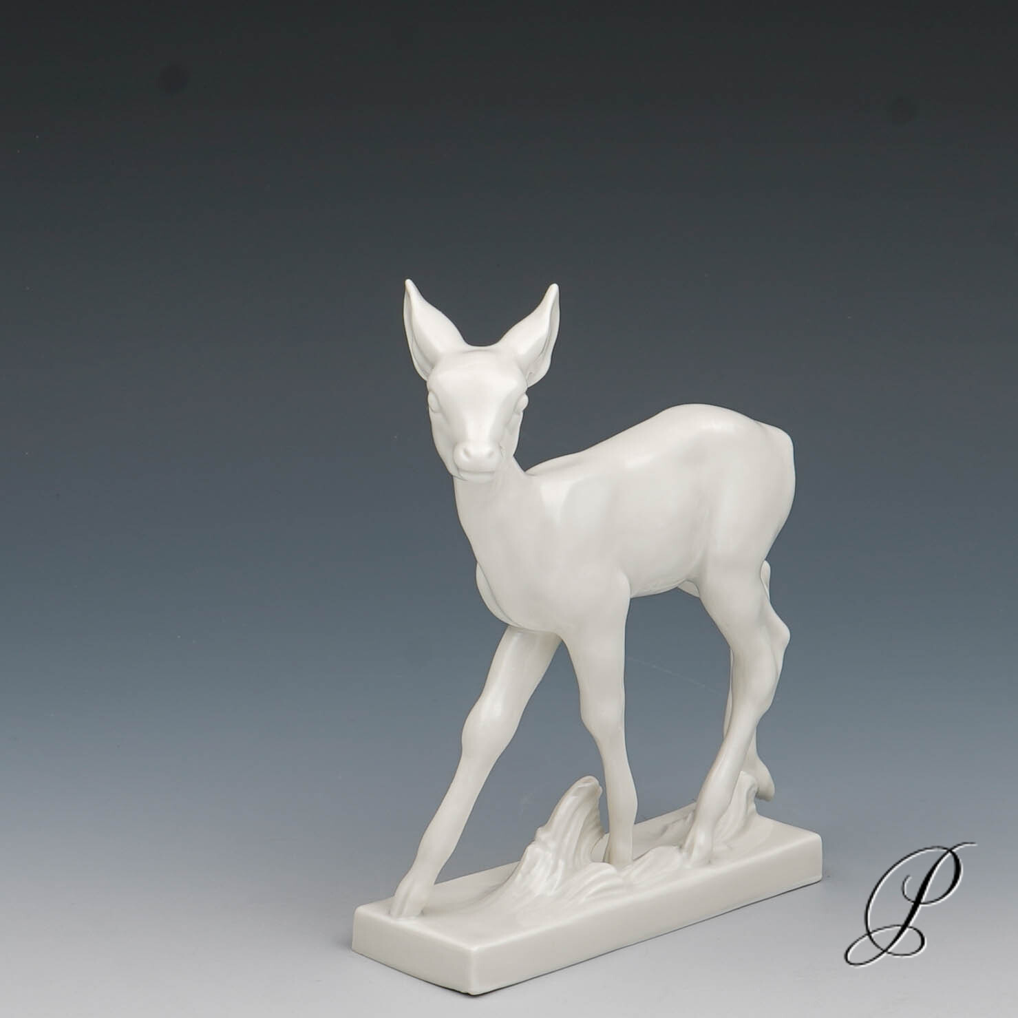 Meissen Figur "Rehkitz" Entwurf Willy Münch-Khe – Bild 2
