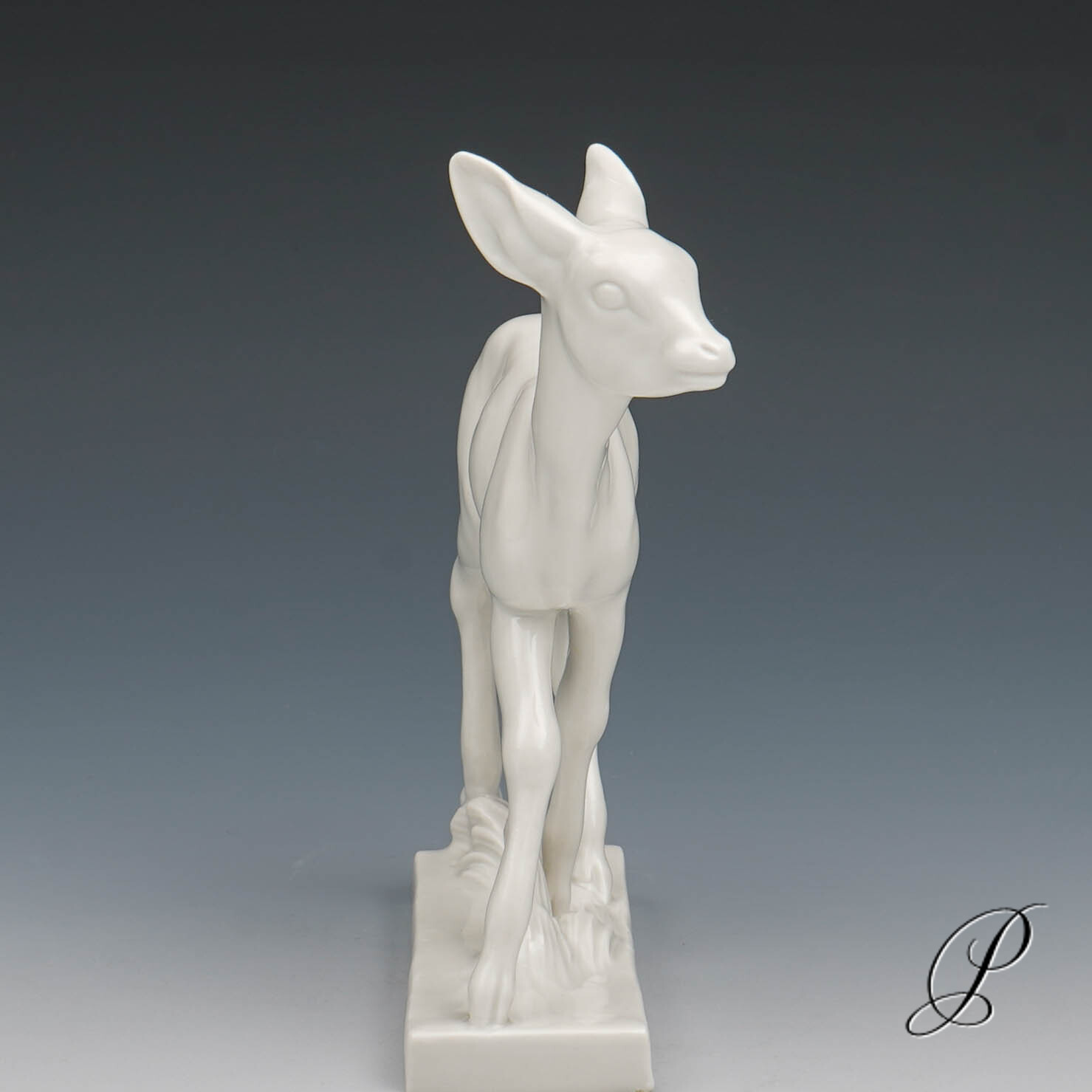 Meissen Figur "Rehkitz" Entwurf Willy Münch-Khe – Bild 3
