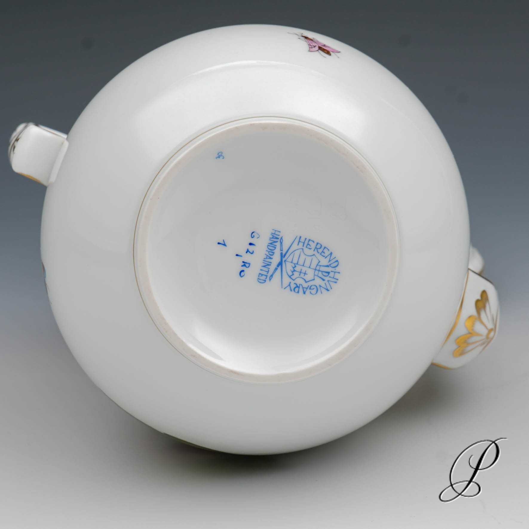 Kaffeekanne Herend im Dekor Rothschild – Bild 5