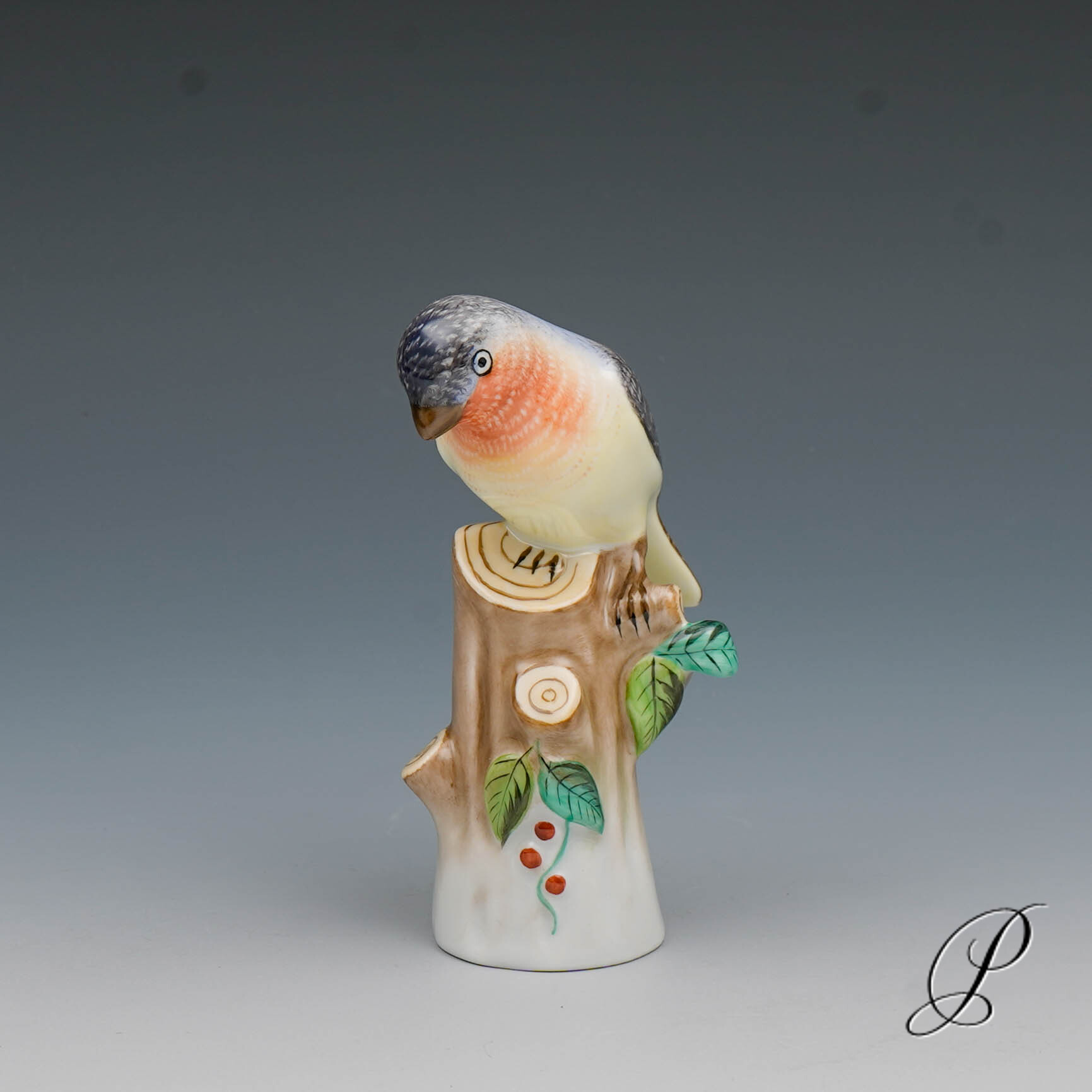 Vogelfigur Herend Porzellan