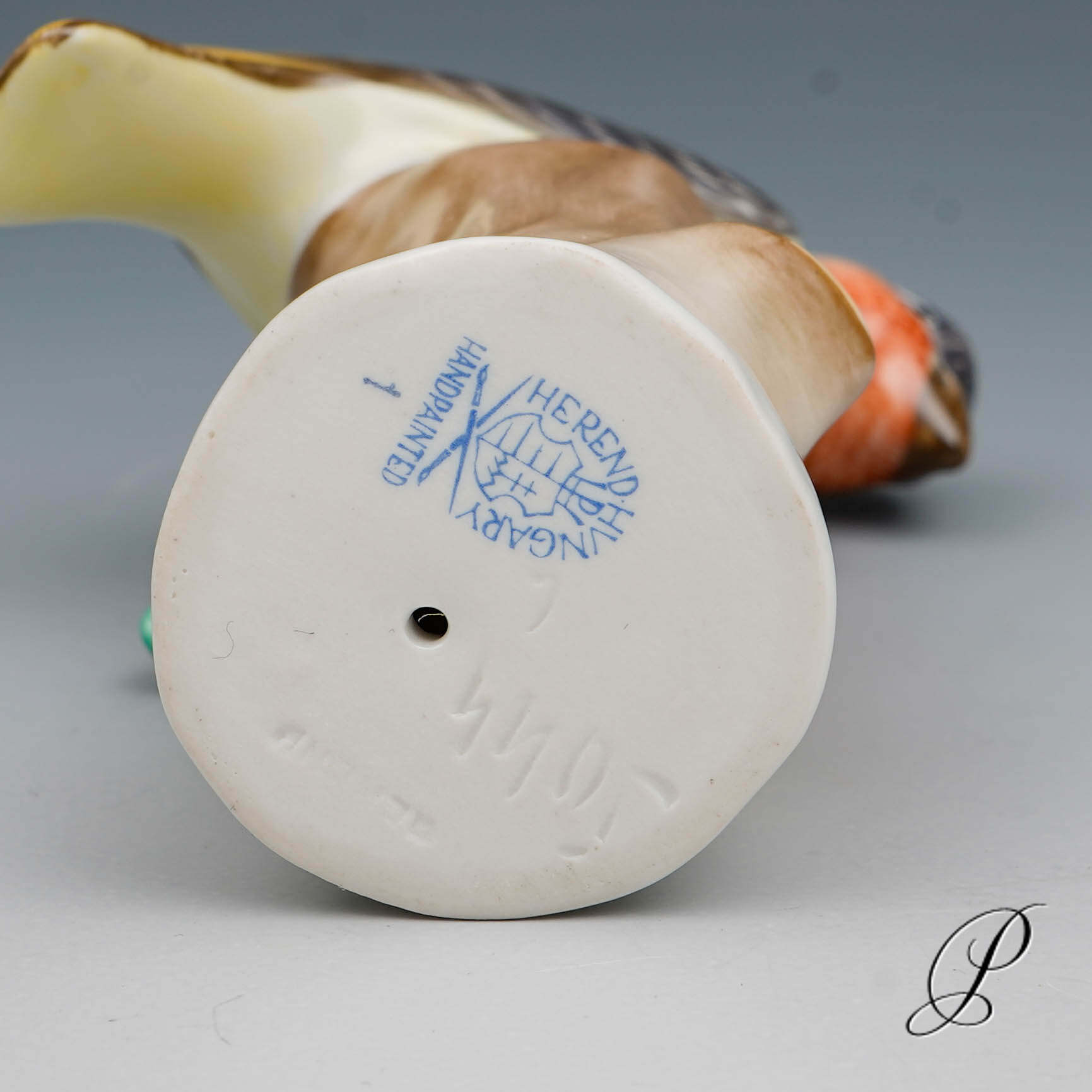 Vogelfigur Herend Porzellan – Bild 7