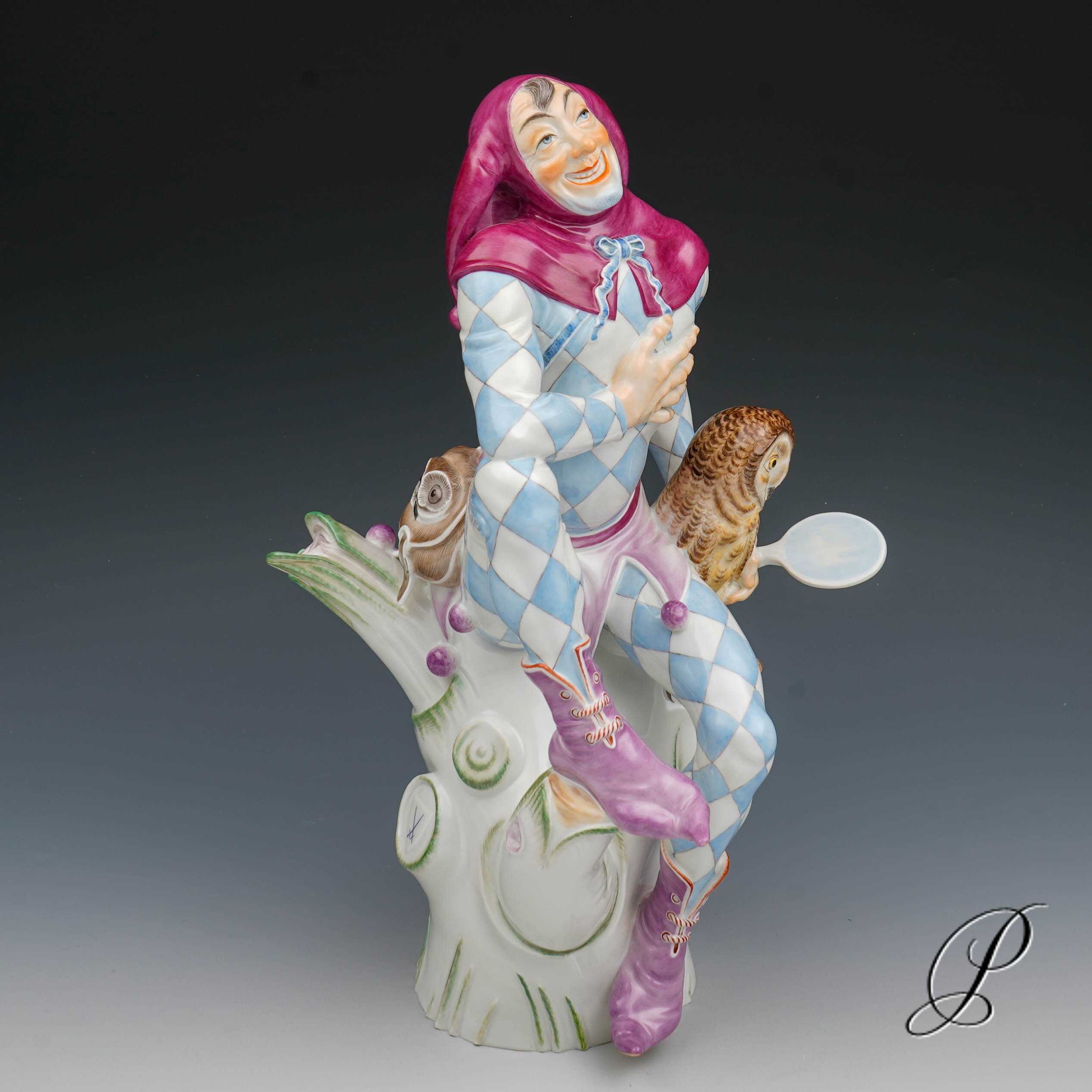 Figur Meissen 1.Wahl - Till Eulenspiegel von Willy Münch-Khe